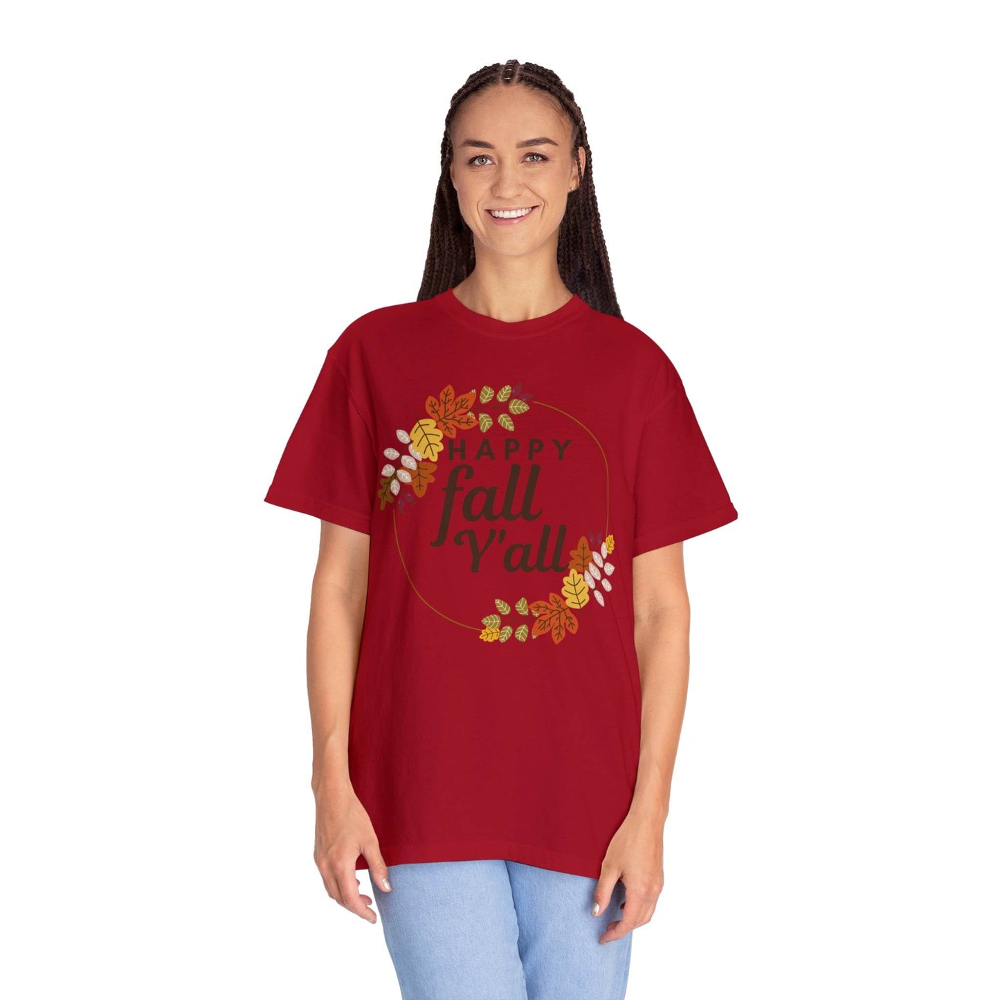 Happy Fall Y'all Gift for Fall, Funny Fall Shirts Gift, Autumn Tee, Fall Tshirt - Giftsmojo