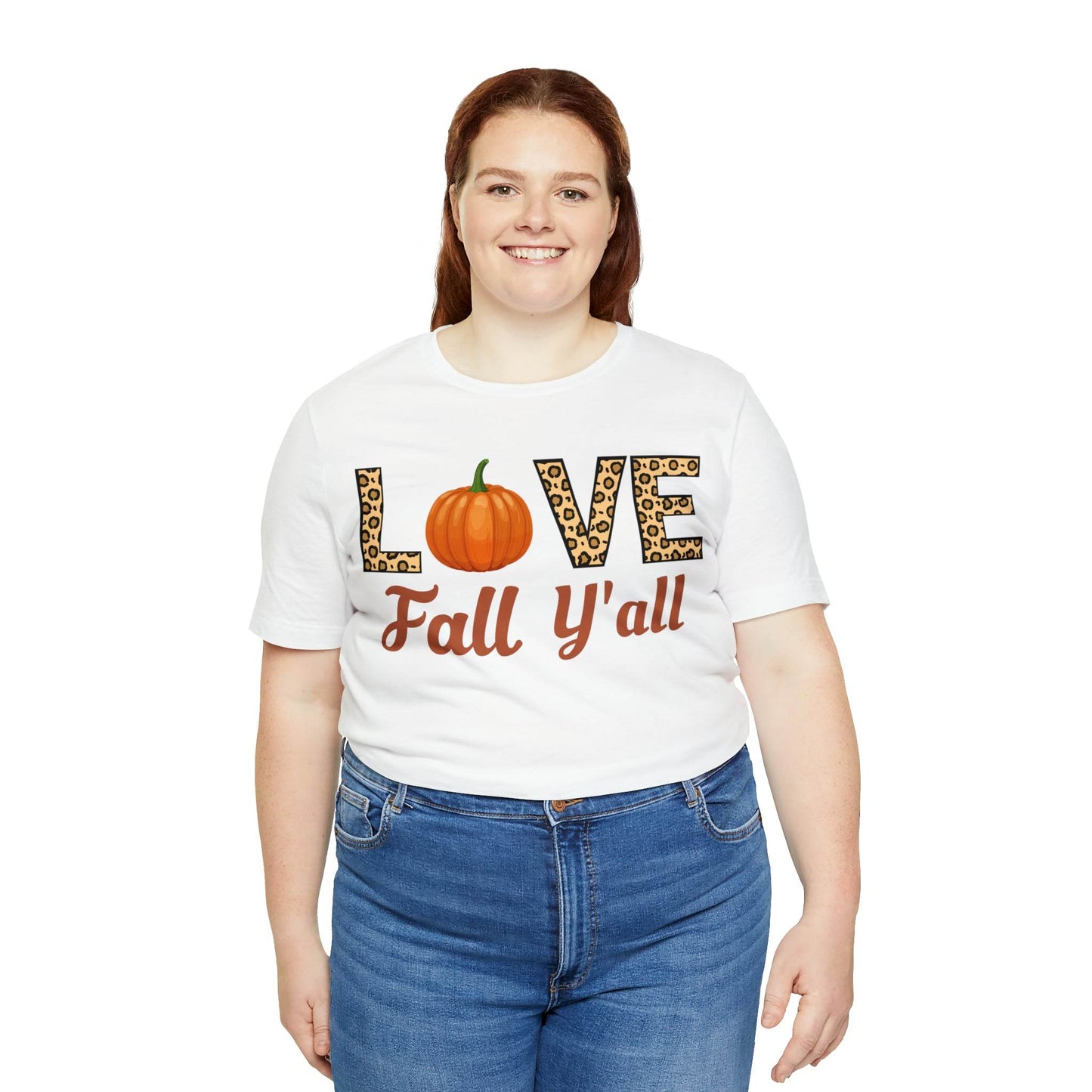 Leopard Print Love Fall Y'all - Giftsmojo