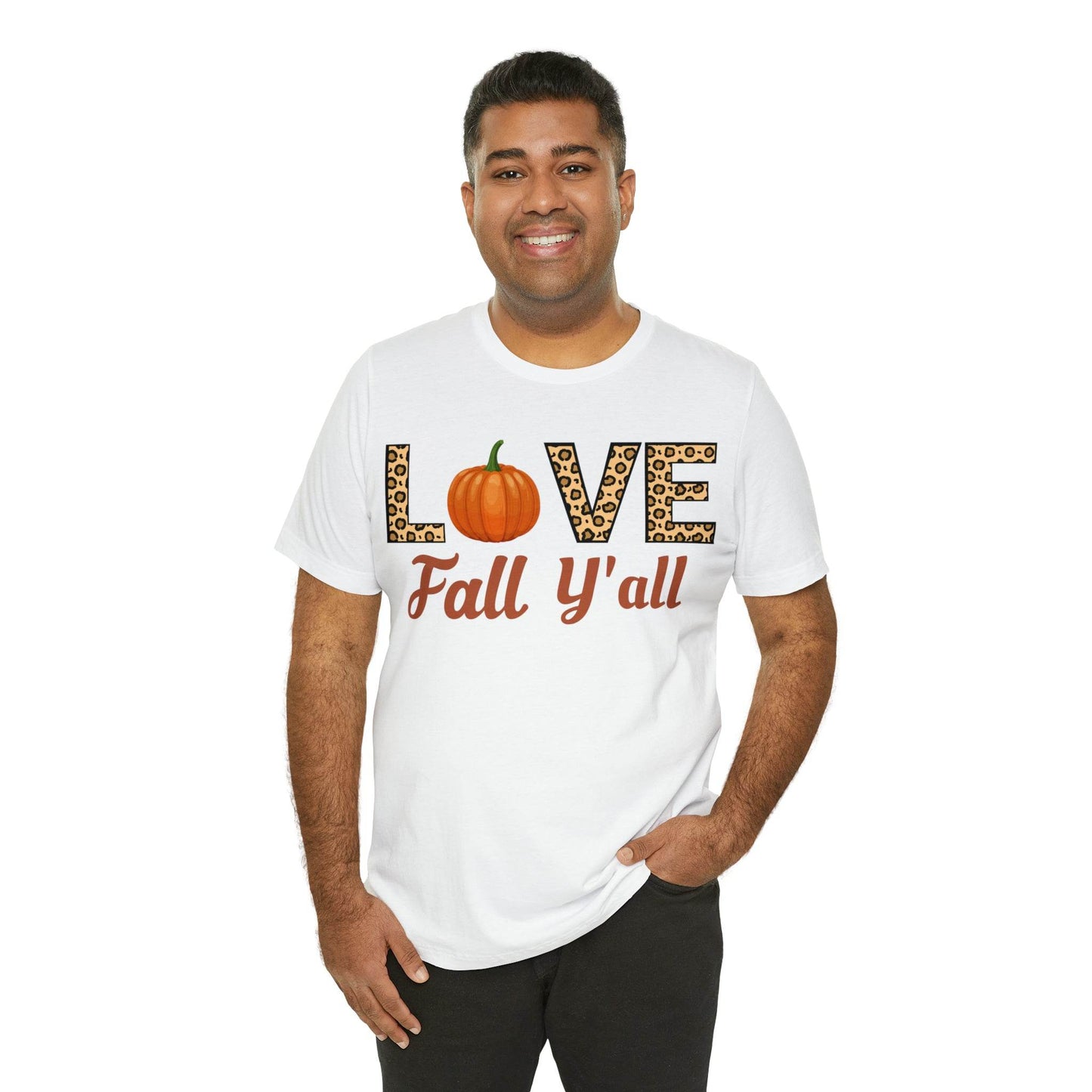 Leopard Print Love Fall Y'all - Giftsmojo