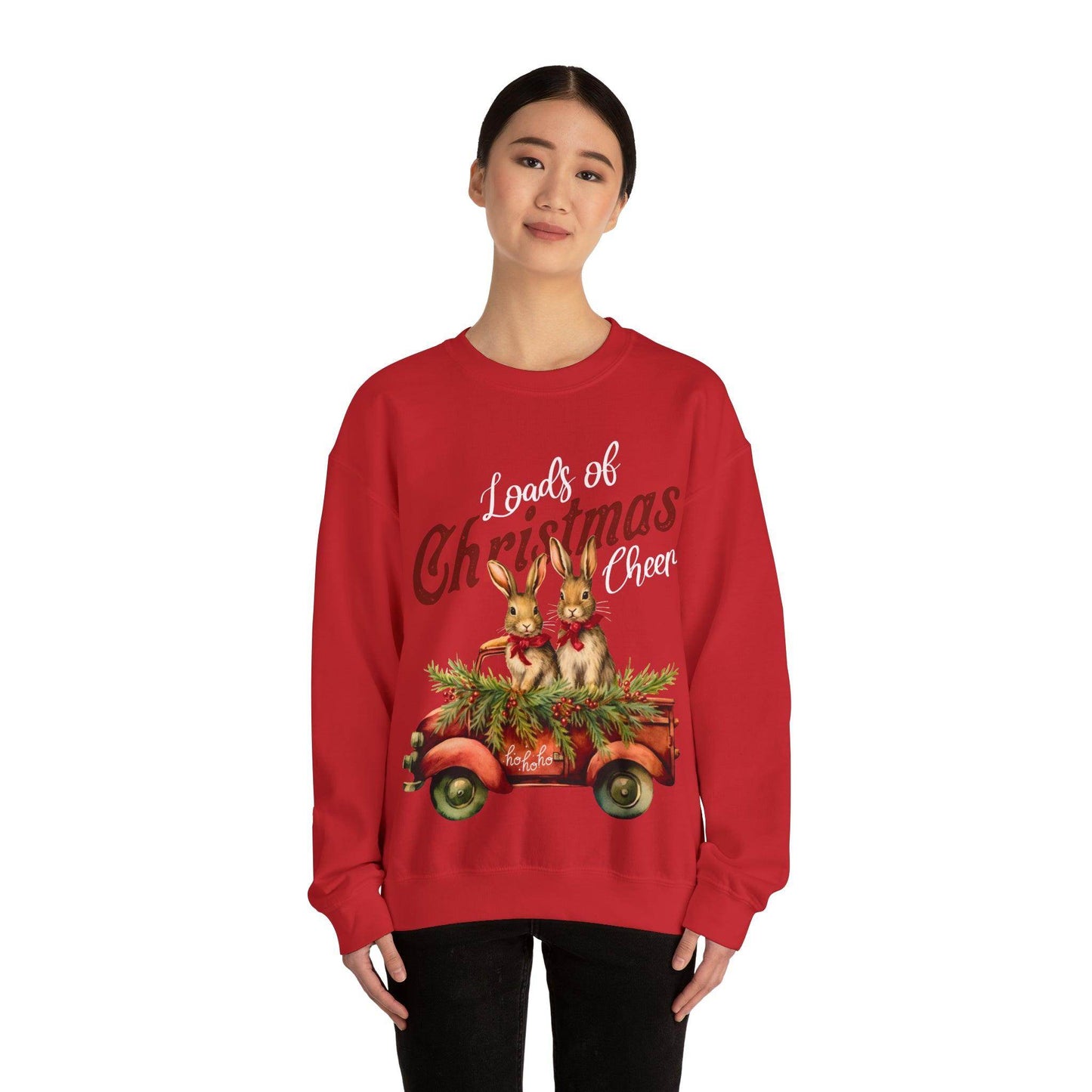 Farm Christmas Sweatshirt Christmas On The Farm Sweatshirt Christmas Farm Sweatshirt Christmas Sweater Trendy Christmas Shirt Farmers - Giftsmojo
