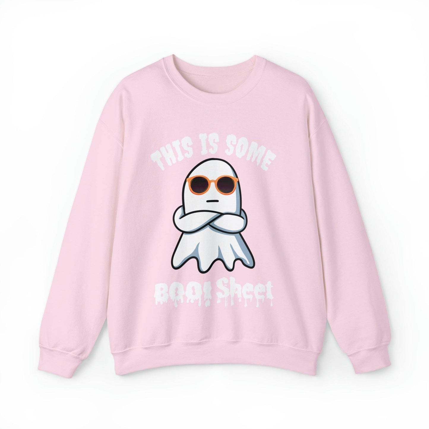 This Is Some Boo Sheet Ghost Sweatshirt Cute Ghost Sweatshirt Boo Ghost Sweatshirt Gift Shirt Funny Halloween Shirt Spooky Season Shirt - Giftsmojo