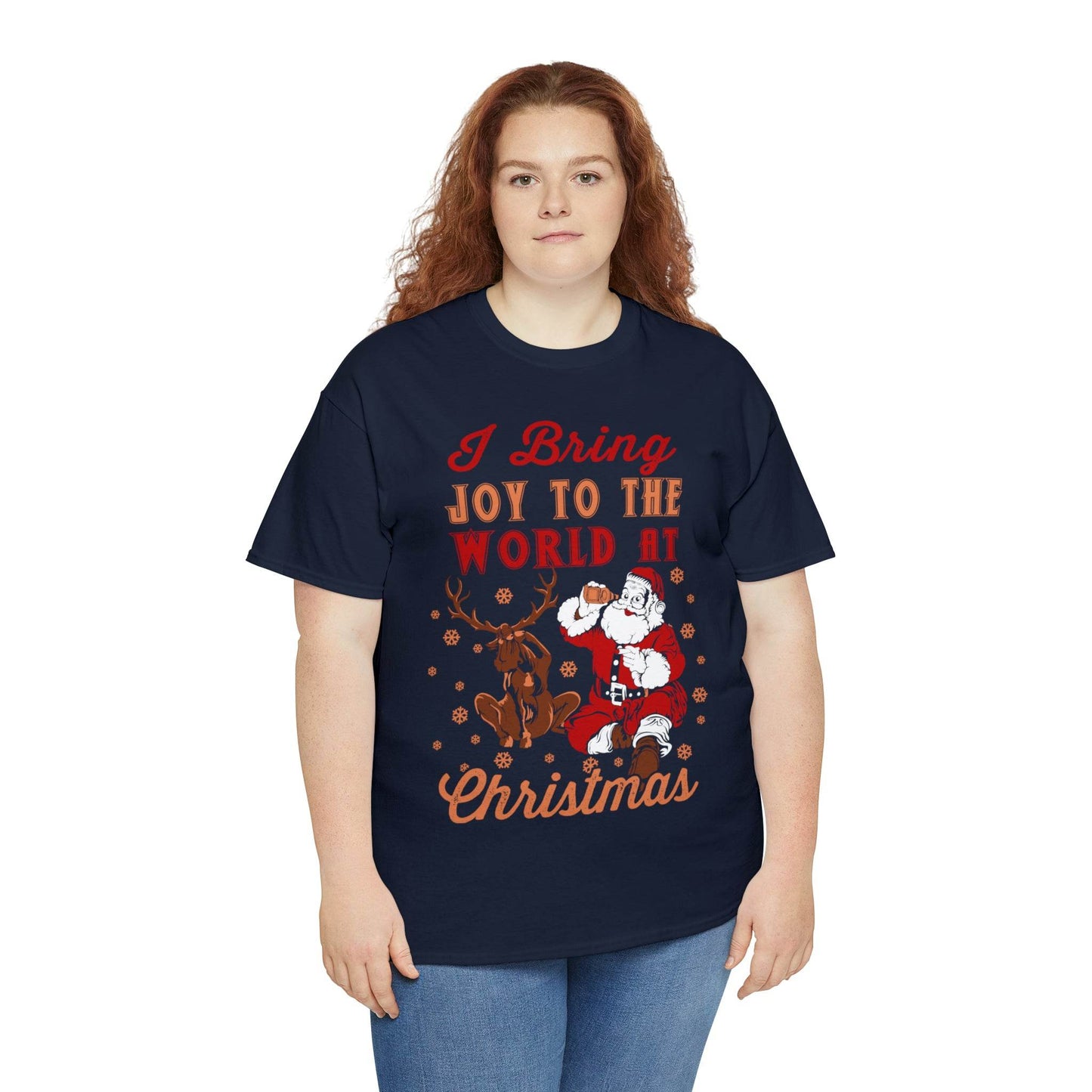 I bring Joy to the World at Christmas Shirt, Christmas Tee Christmas outfit, Christmas gifts - Giftsmojo