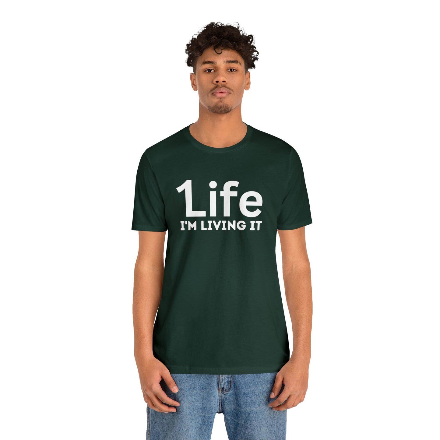 One Life I'M Living It Shirt One life Shirt 1life shirt Live Your Life You Only Have One Life To Live Shirt - Giftsmojo