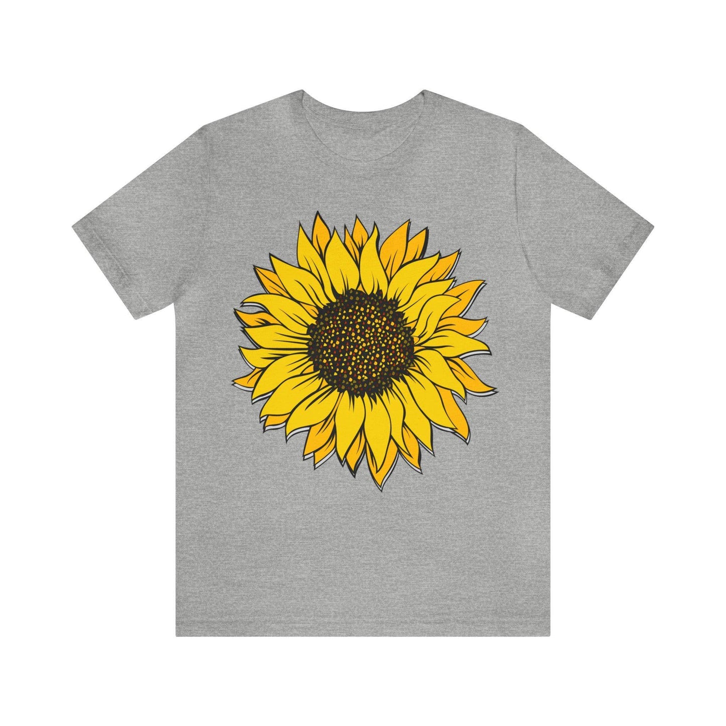Sunflower Shirt, Floral Tee Shirt, Flower Shirt, Garden Shirt, Womens Fall Summer Shirt Sunshine Tee, Gift for Gardener, Nature lover shirt - Giftsmojo