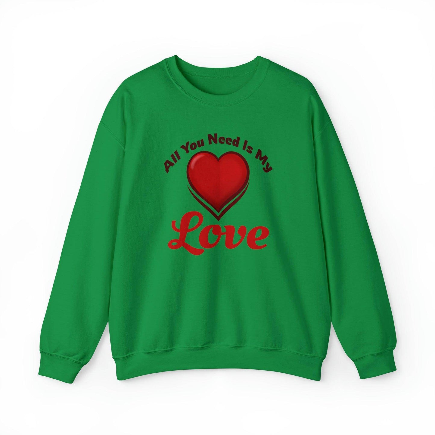 All you need is My Love Tee Hooded Sweatshirt - Giftsmojo