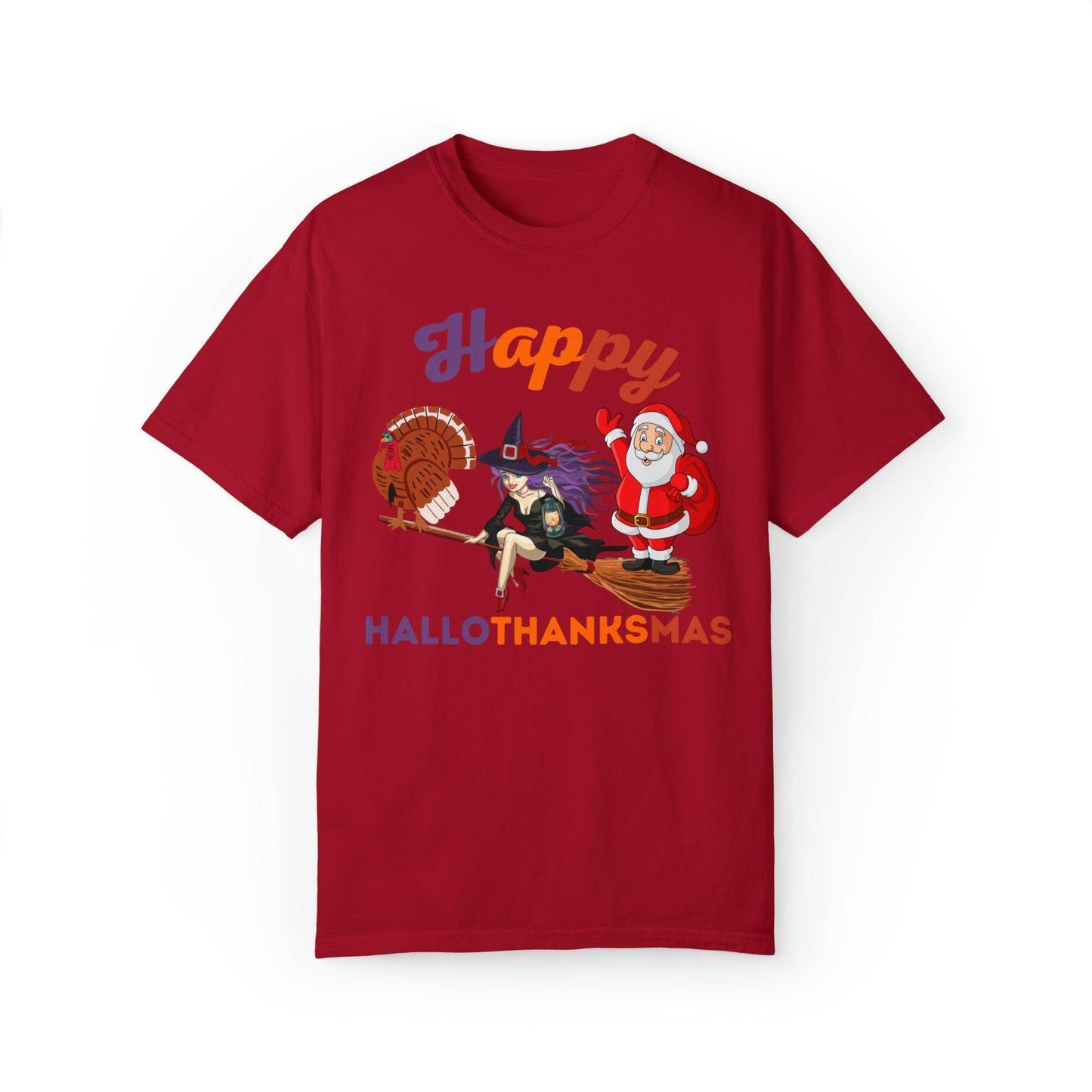 Happy HALLOTHANKSMAS Gift for Fall Halloween Thanksgiving Christmas Gift - Giftsmojo