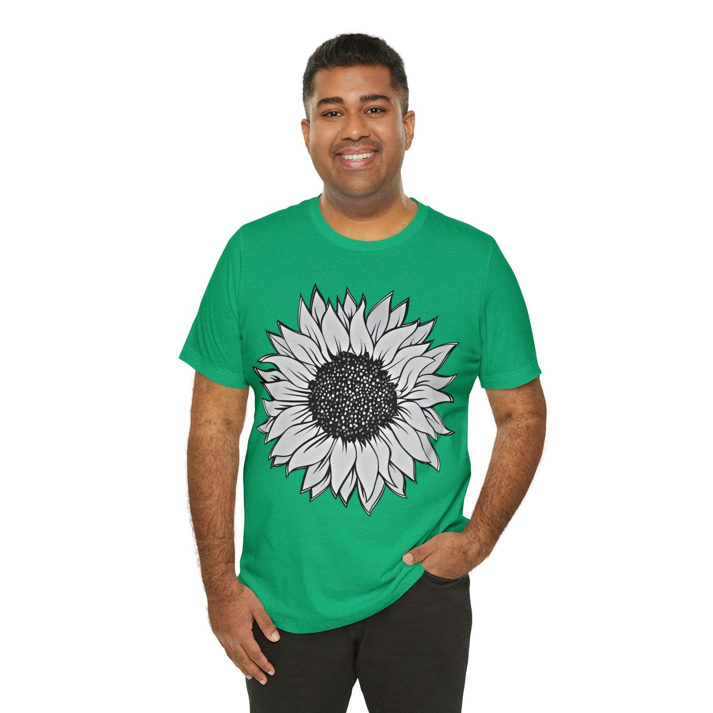 Sunflower Shirt, Floral Tee Shirt, Flower Shirt, Garden Shirt, Womens Fall Summer Shirt Sunshine Tee, Gift for Gardener, Nature love