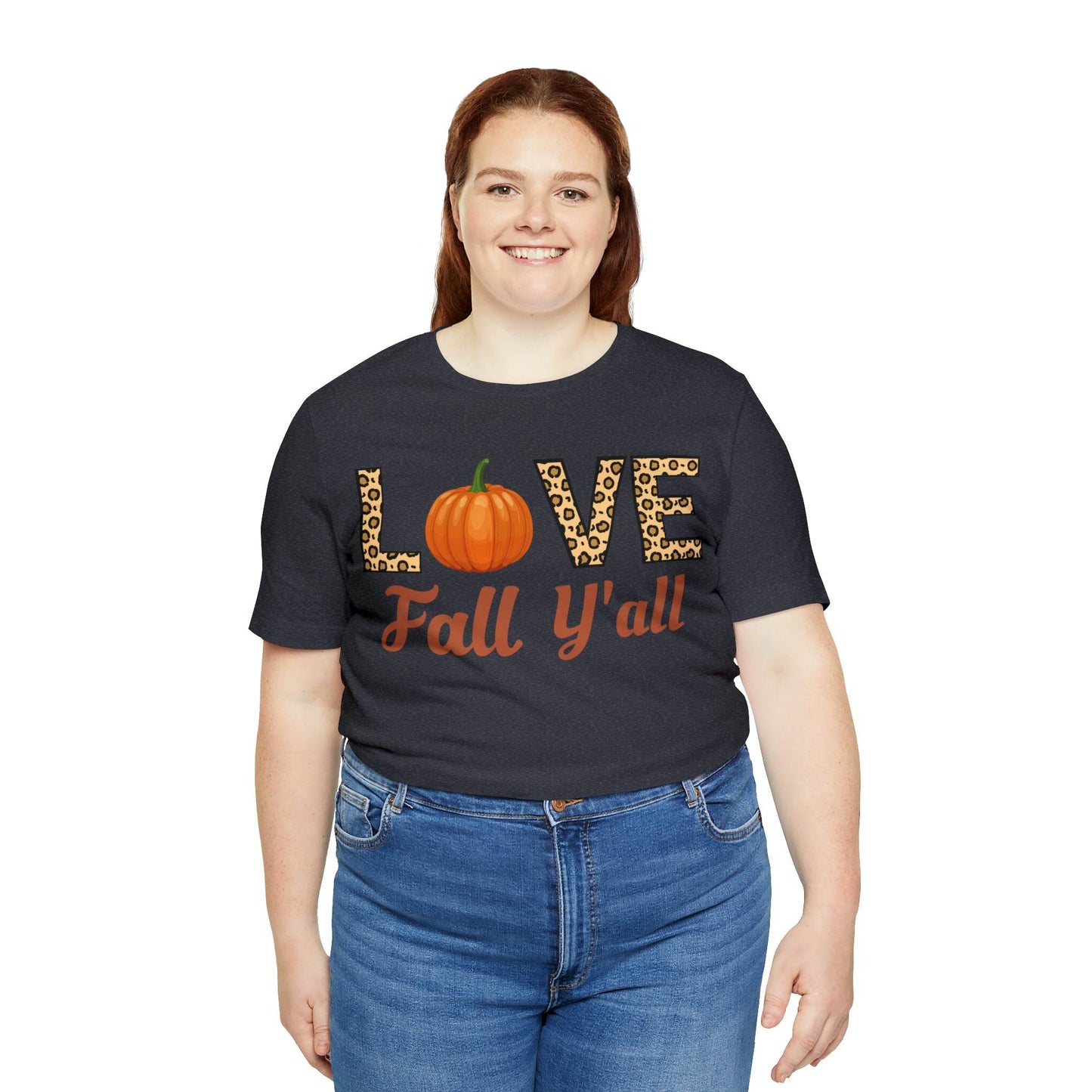 Leopard Print Love Fall Y'all - Giftsmojo