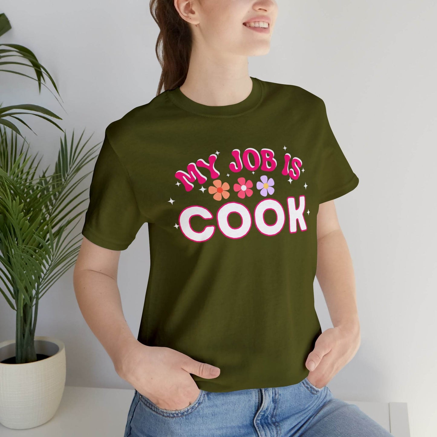 My Job is Cook Shirt Chef Shirt, Restaurant Cook Shirt Mom Shirt Dad Shirt - Giftsmojo