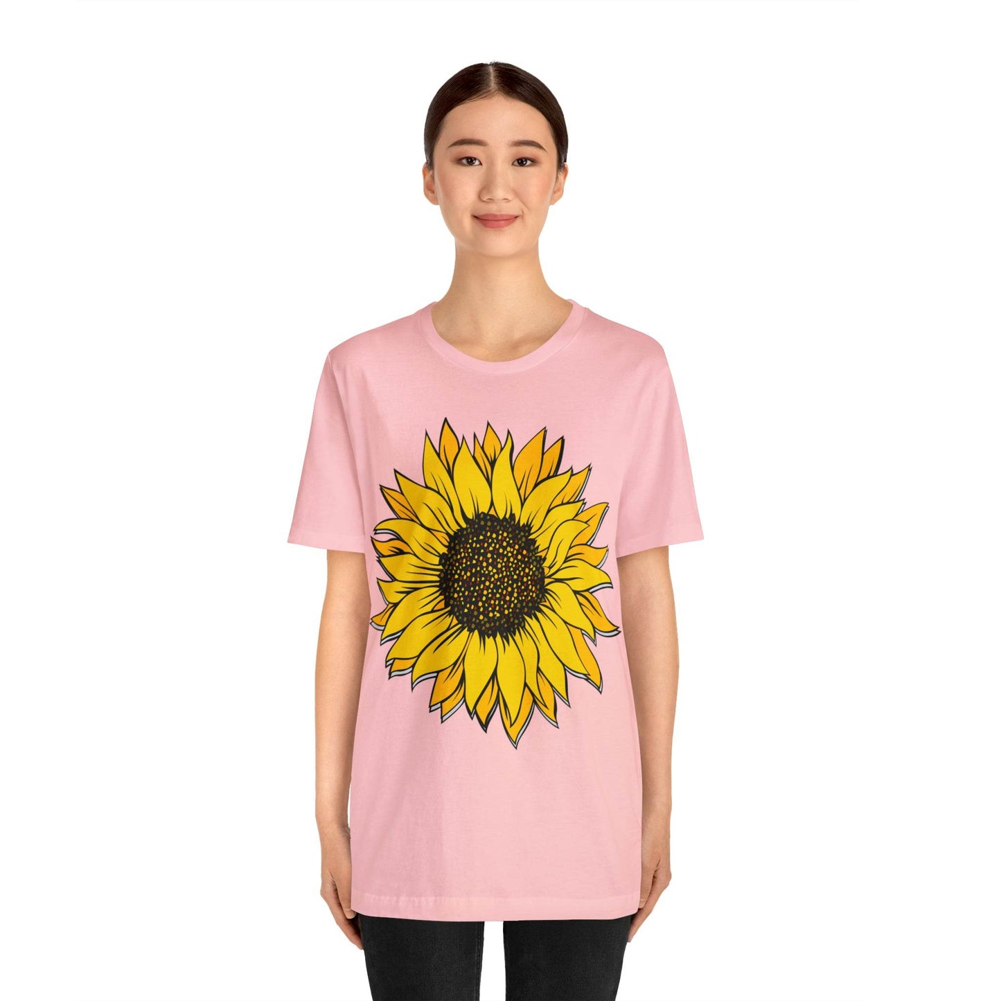 Sunflower Shirt, Floral Tee Shirt, Flower Shirt, Garden Shirt, Womens Fall Summer Shirt Sunshine Tee, Gift for Gardener, Nature lover shirt - Giftsmojo