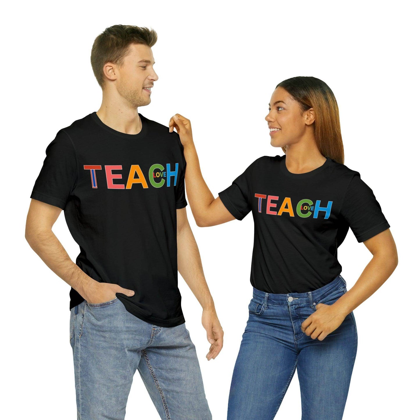 I Teach Love Shirt, Teacher Shirt, Teacher Appreciation Gift for Teachers - Giftsmojo