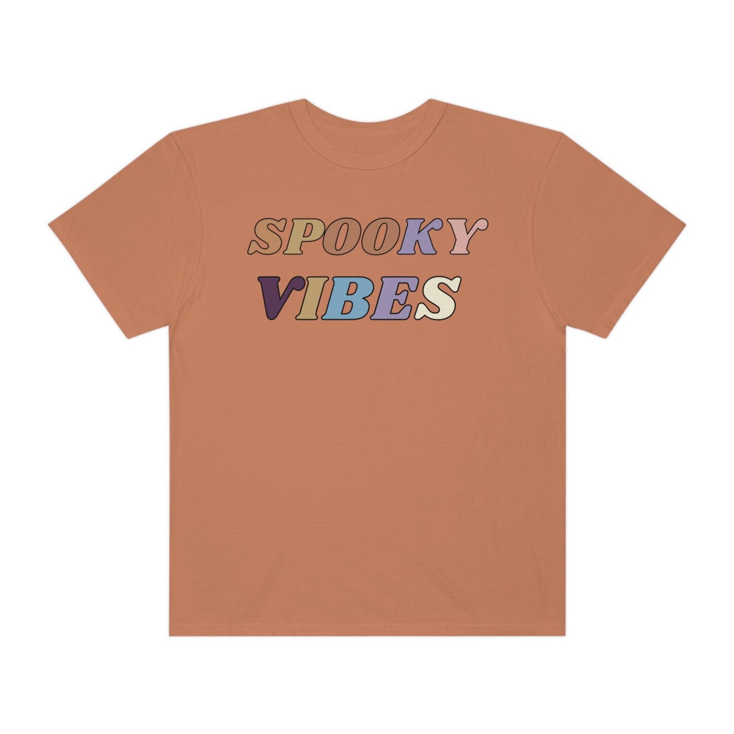 Retro Halloween Tshirt, Spooky Vibes Shirt, Vintage Shirt Halloween Shirt - Cute Fall Shirt