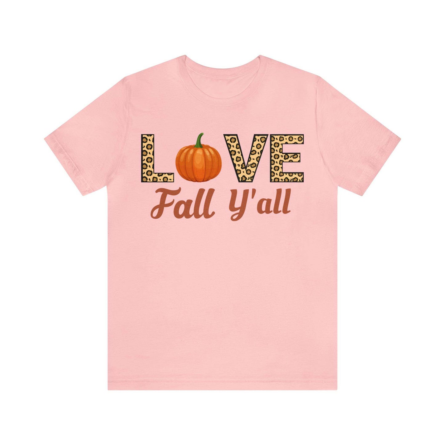 Leopard Print Love Fall Y'all - Giftsmojo