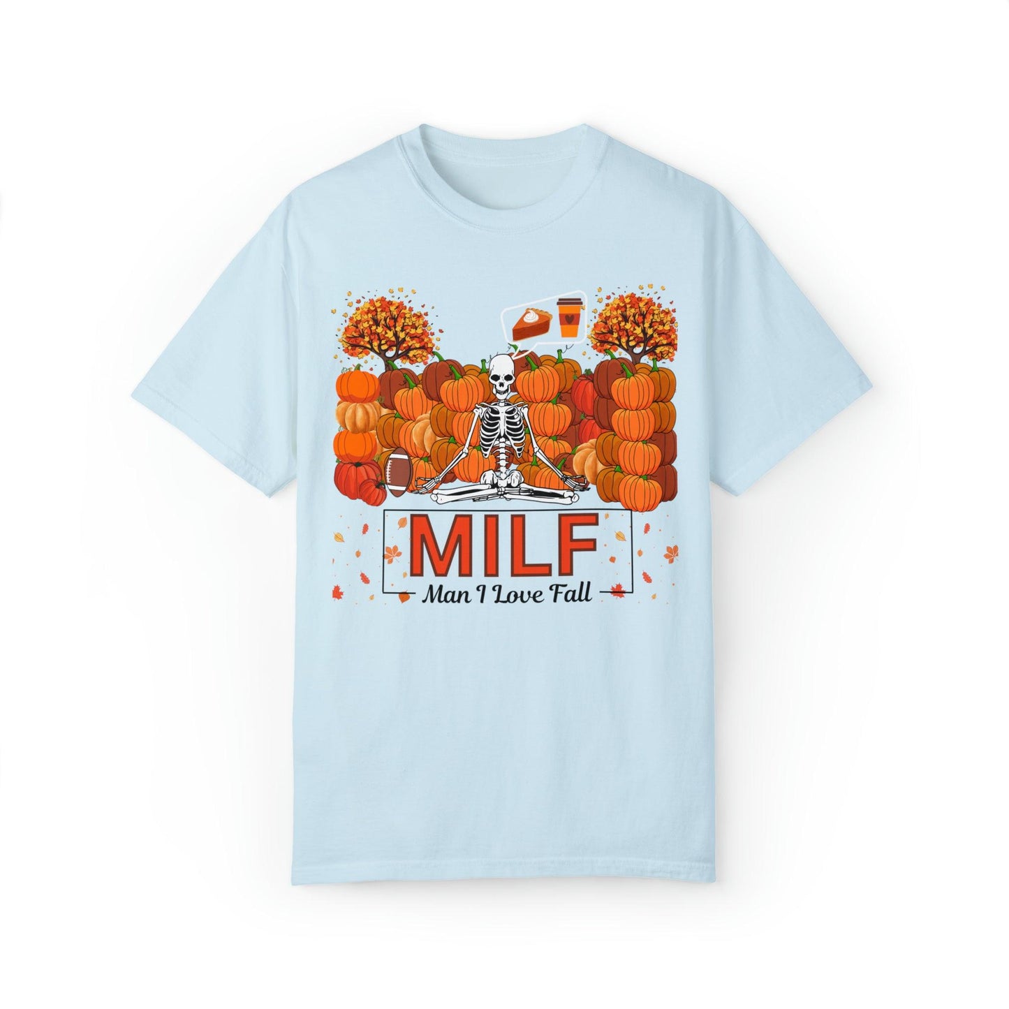 MILF Man I love Fall Gift for Fall Funny Fall Shirts Gift Pumpkin Comfort Colors Shirt