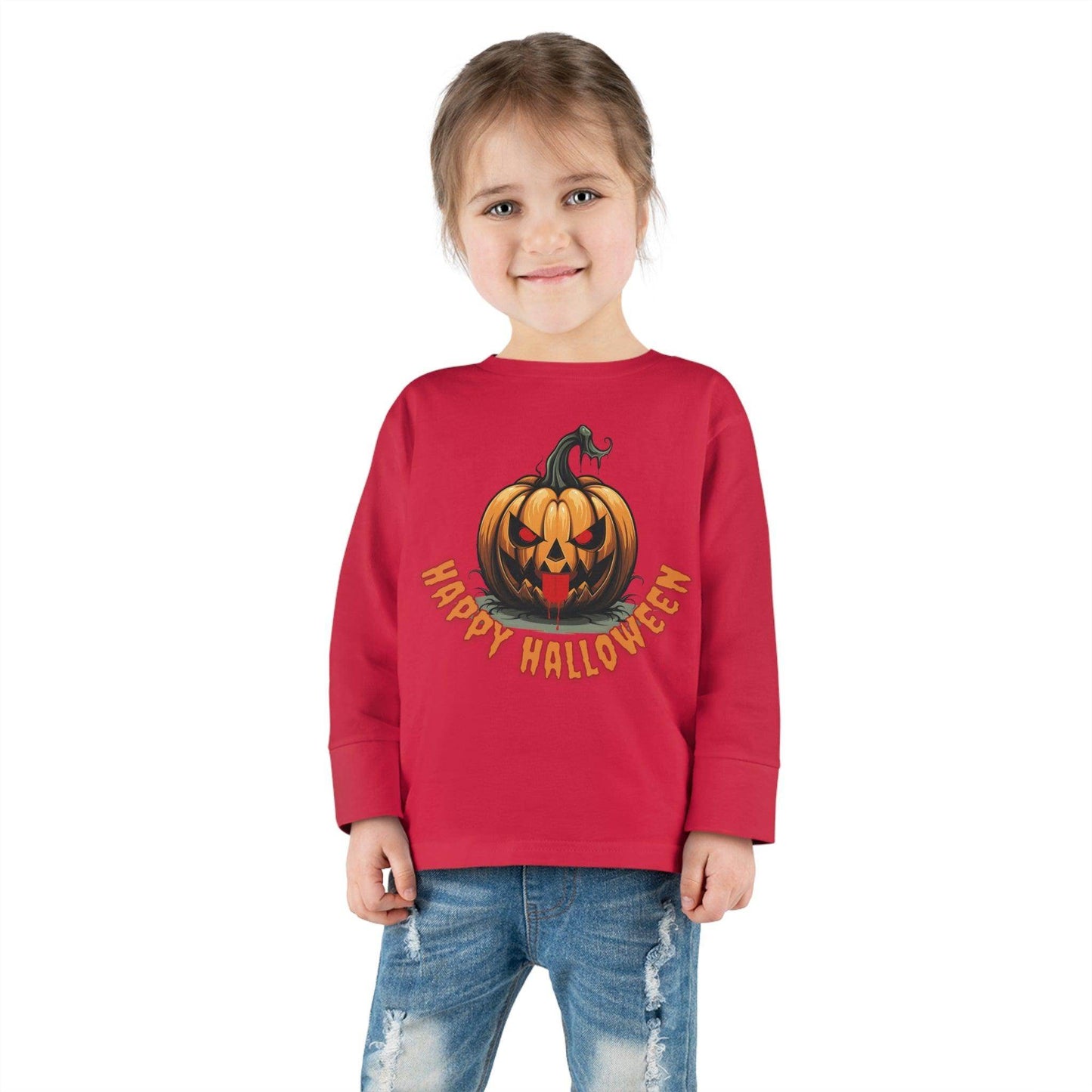 Kids Happy Halloween Pumpkin Shirt Kids Halloween Costume Kids Trick or Treat Outfit for Halloween Kids Jack O Lantern Shirt Kids Scary Faces - Giftsmojo
