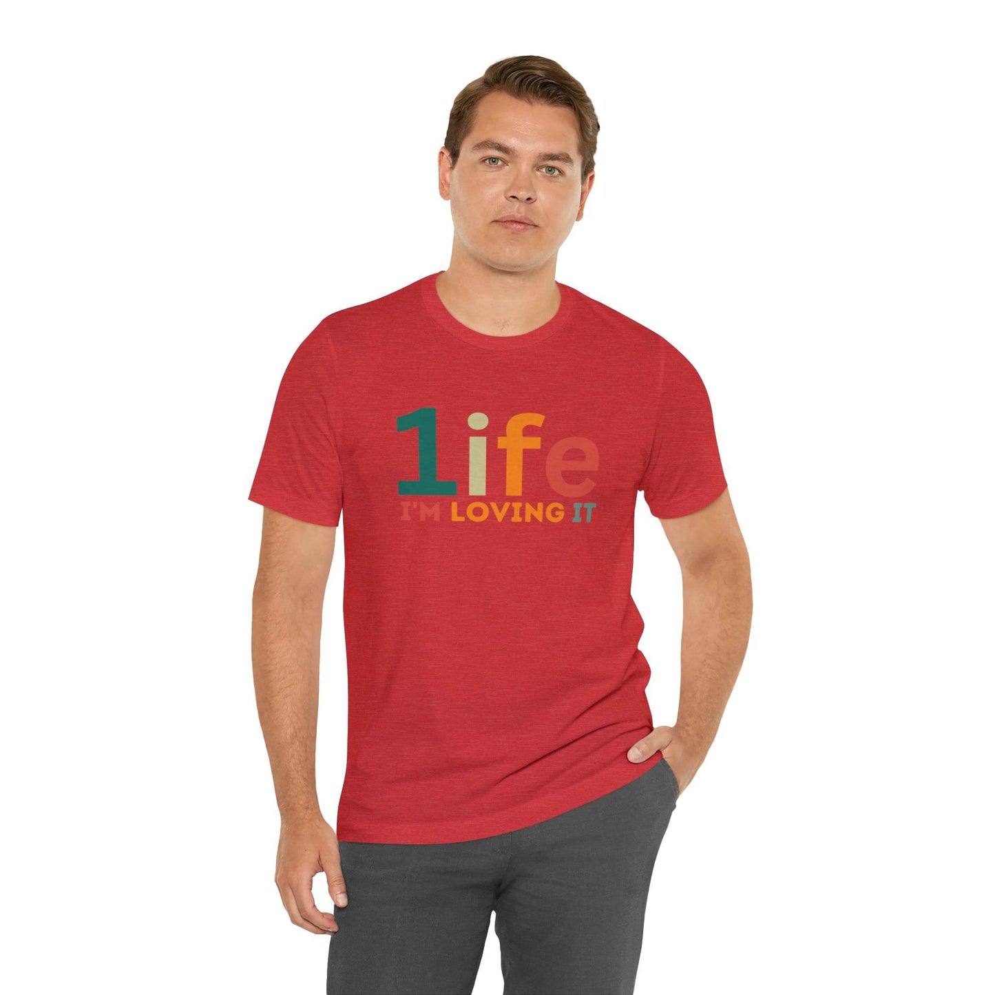One life I'M Loving It Shirt Retro 1life shirt Live Your Life You Only Have One Life To Live Retro Shirt - Giftsmojo