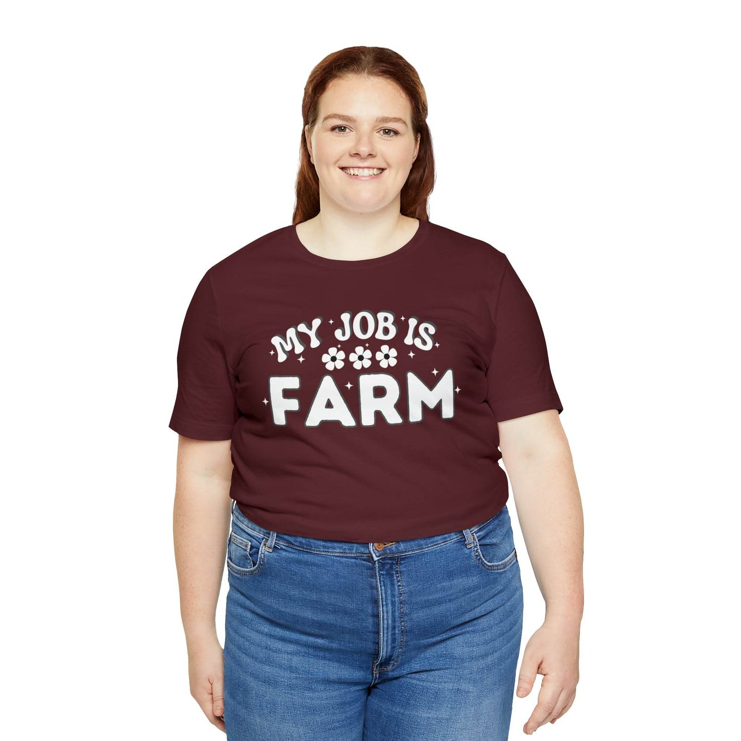 My Job is Farm Shirt Farmer Shirt Farming Shirt Homestead Gardening Shirt Farmers, Farmhand, Livestock Farmer, Crop Grower Horticulturist, Animal Scientist, Agricultural Engineer Environmental Scientist,  - Giftsmojo