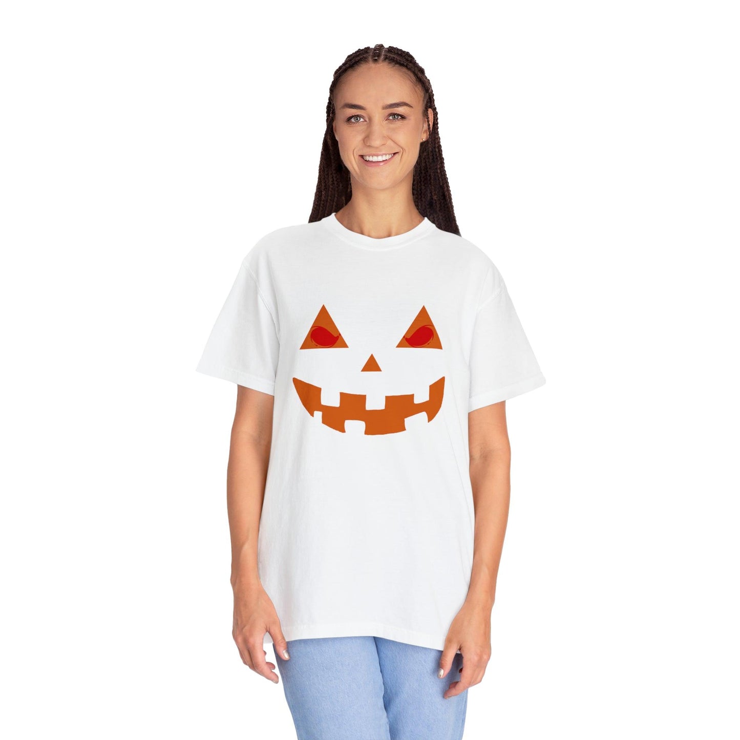 Cute Halloween Pumpkin Faces Scary Faces, Pumpkin Silhouette, Vintage Shirt Halloween Shirt Pumpkin Face Halloween Costume Comfort Colors - Giftsmojo