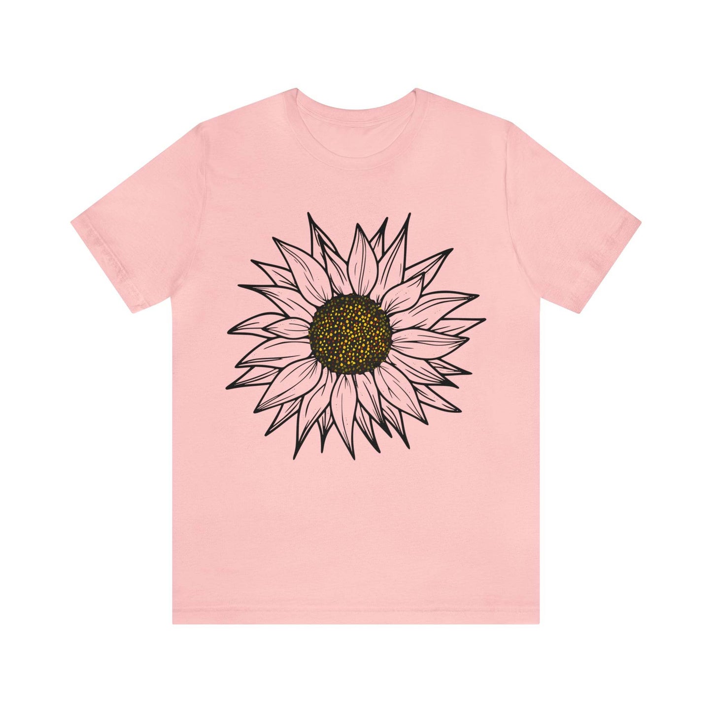 Sunflower Shirt, Floral Tee Shirt, Flower Shirt, Garden Shirt, Womens Fall Summer Shirt Sunshine Tee, Gift for Gardener, Nature love shirt - Giftsmojo