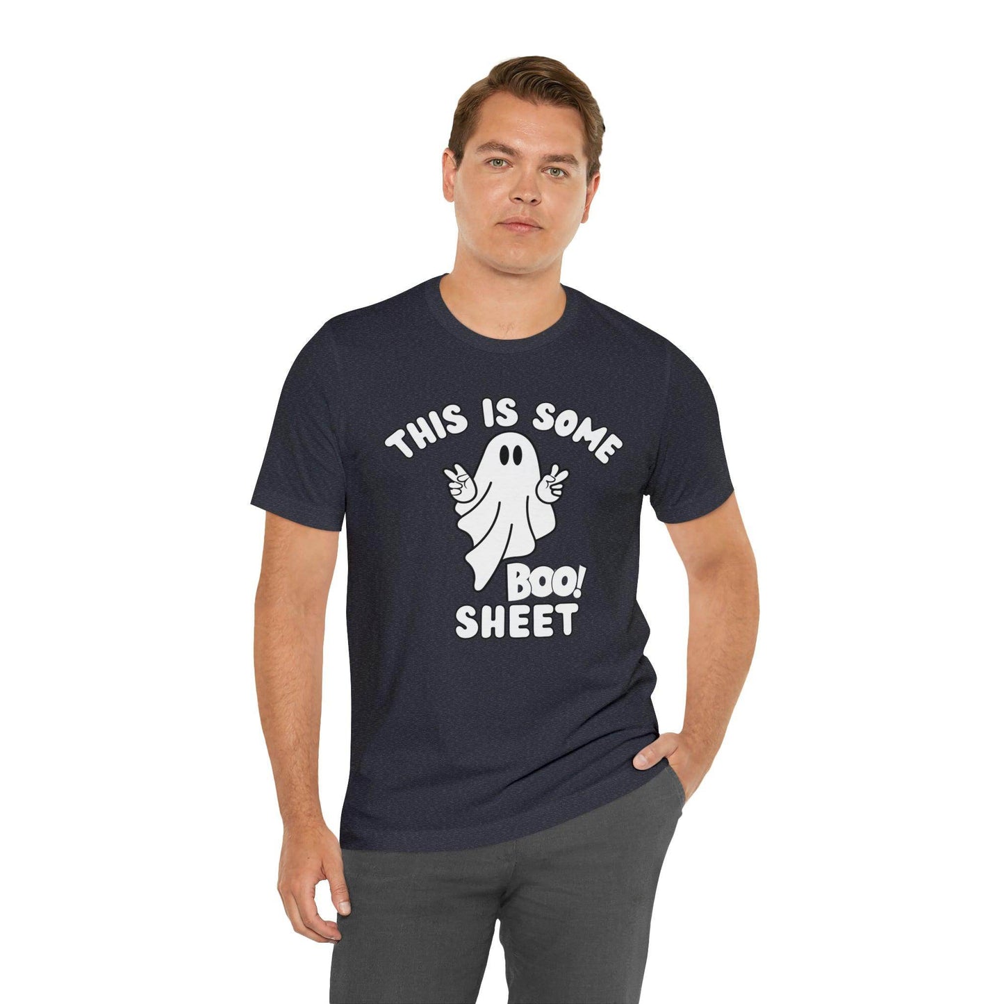 This Is Some Boo Sheet Funny Halloween Shirt Funny Halloween Costume Spooky Season Tee Funny Gift Shirt for Birthday Christmas Anniversary - Giftsmojo