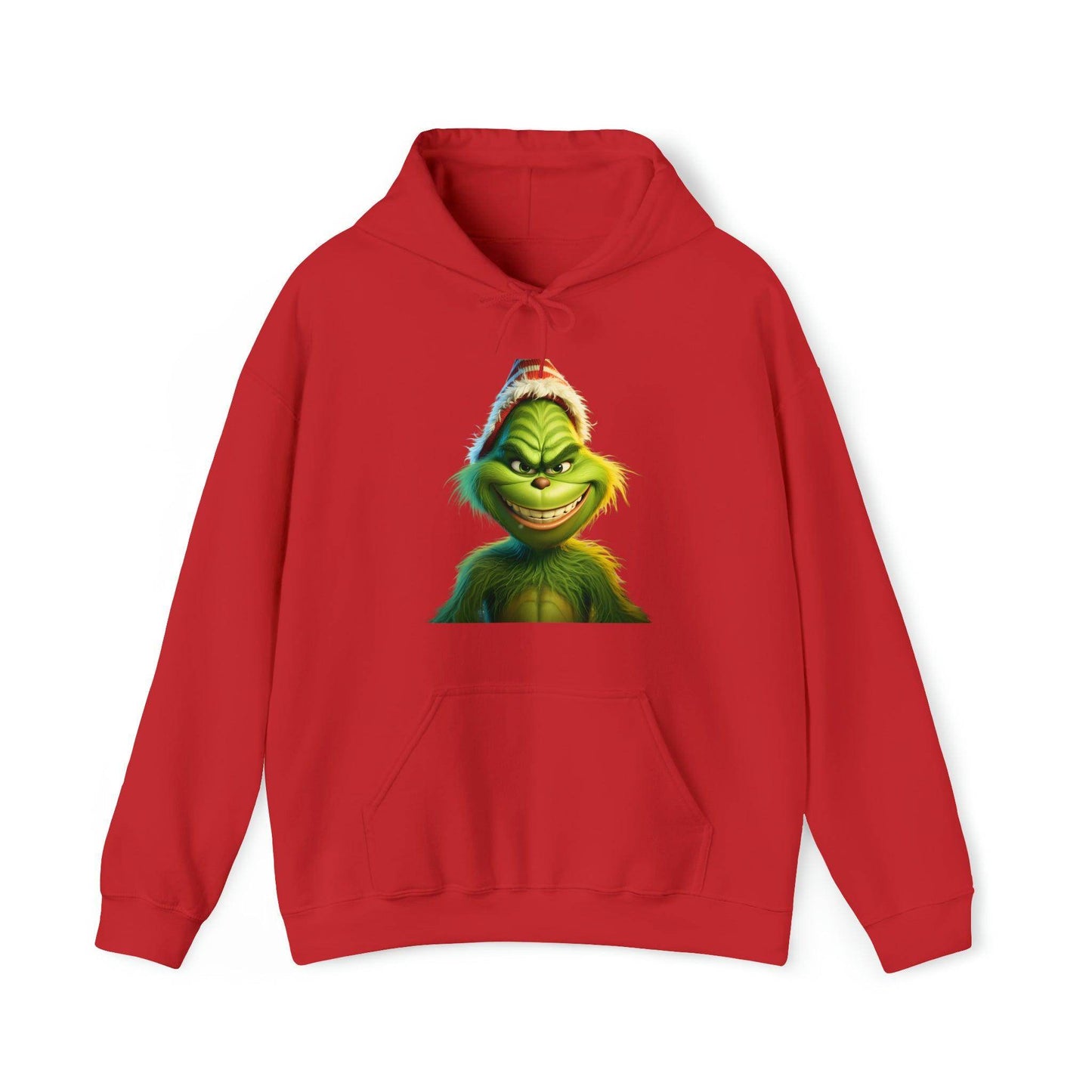 Grinch Hooded Sweatshirt Grinch Christmas Sweatshirt Christmas Sweater Truck Pullover Christmas Tree Sweat Pine Tree Pullover Grinch With a Mug - Giftsmojo