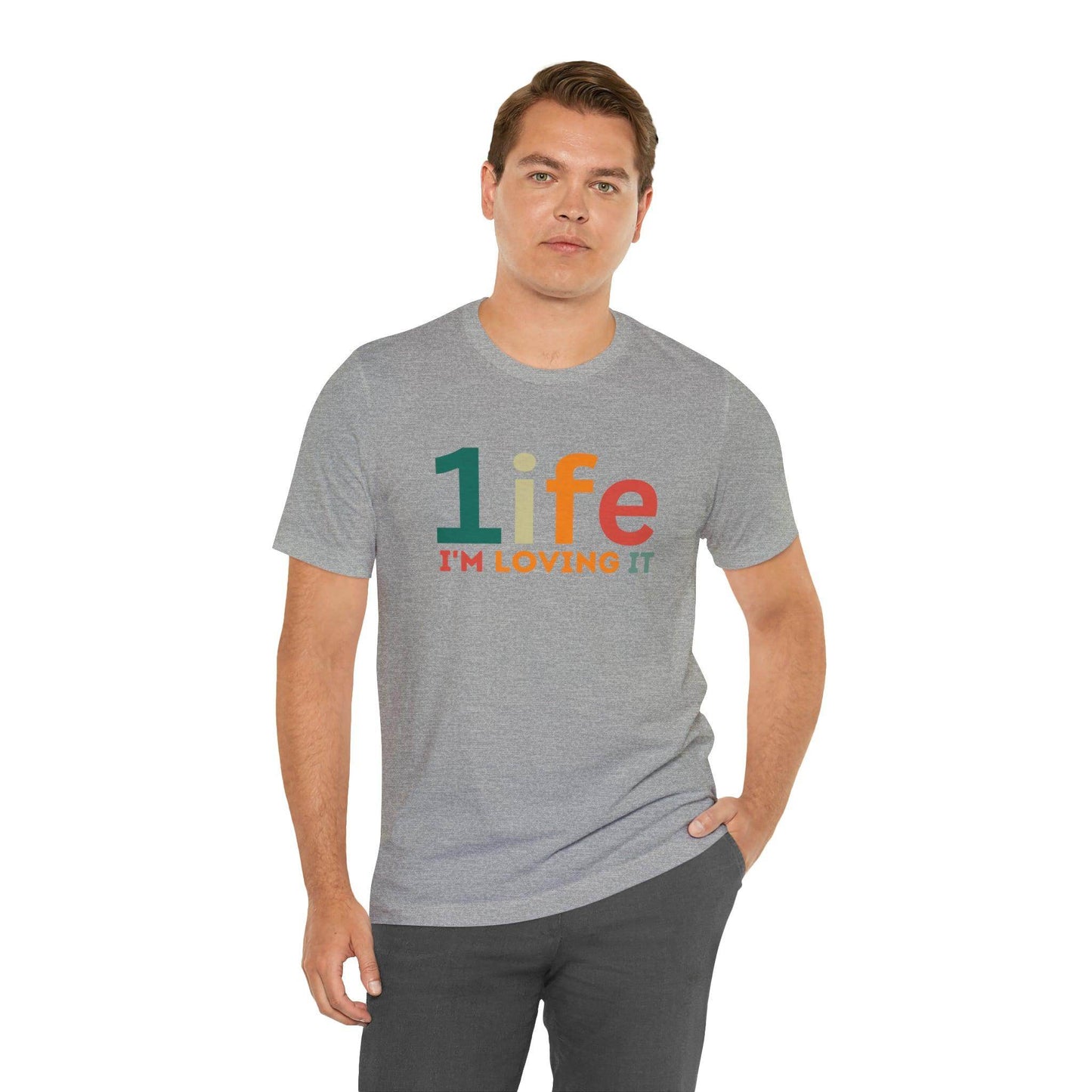 One life I'M Loving It Shirt Retro 1life shirt Live Your Life You Only Have One Life To Live Retro Shirt - Giftsmojo