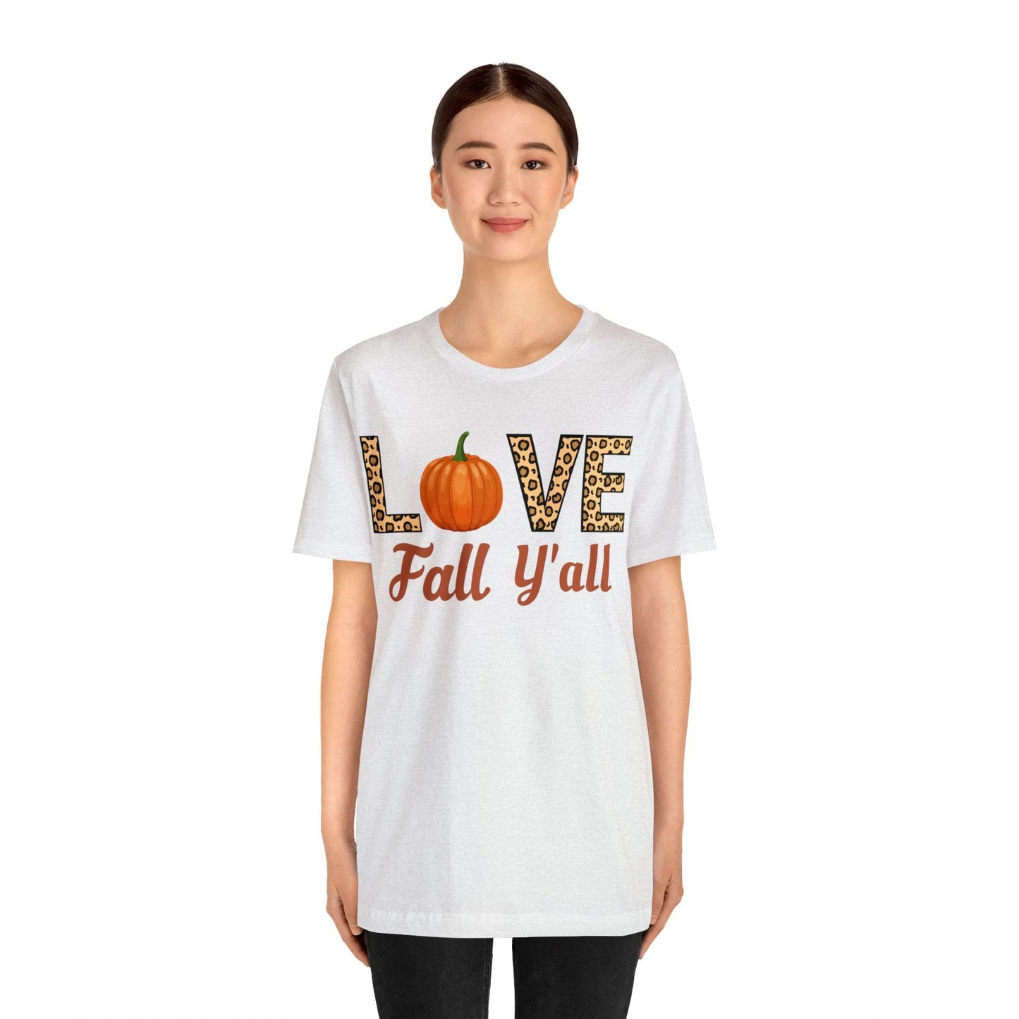 Leopard Print Love Fall Y'all - Giftsmojo
