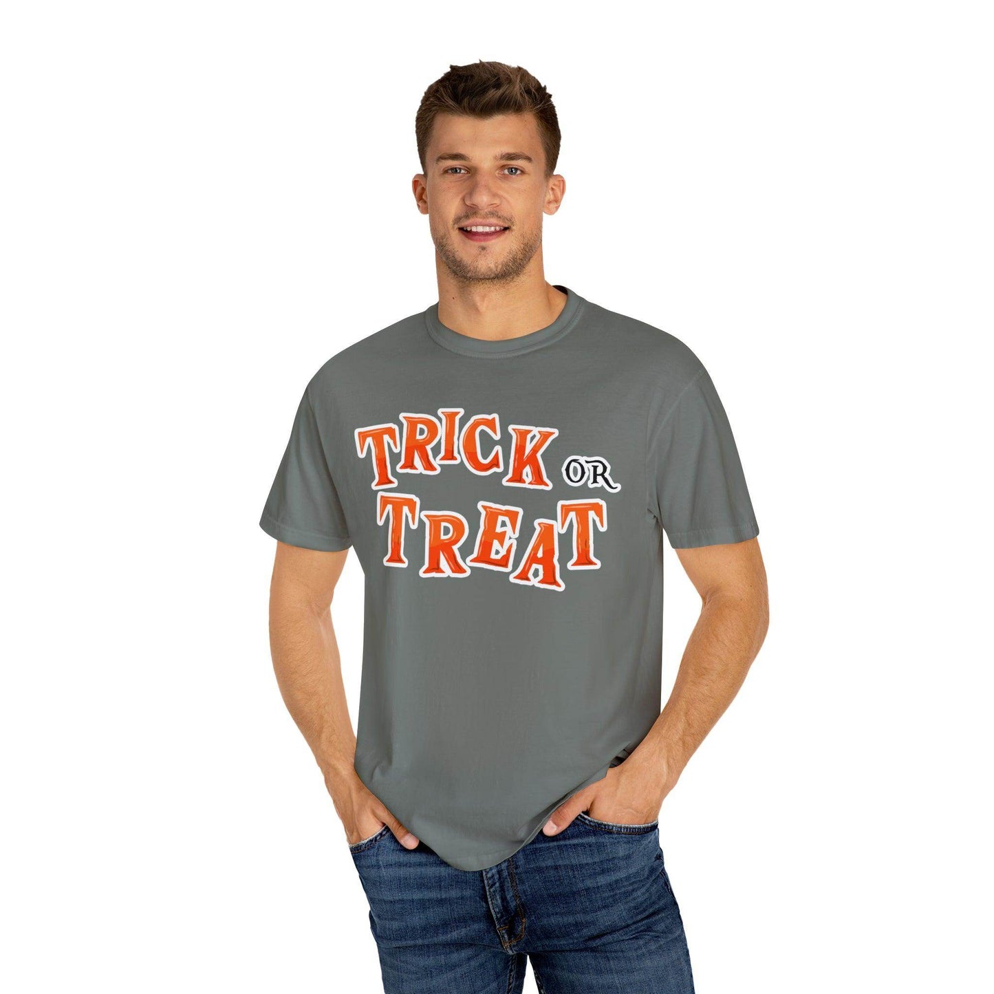 Vintage Shirt Halloween Shirt Retro Halloween Tshirt, Trick or Treat Shirt Cute Spooky Shirt, Halloween Gift Halloween T-shirt - Giftsmojo