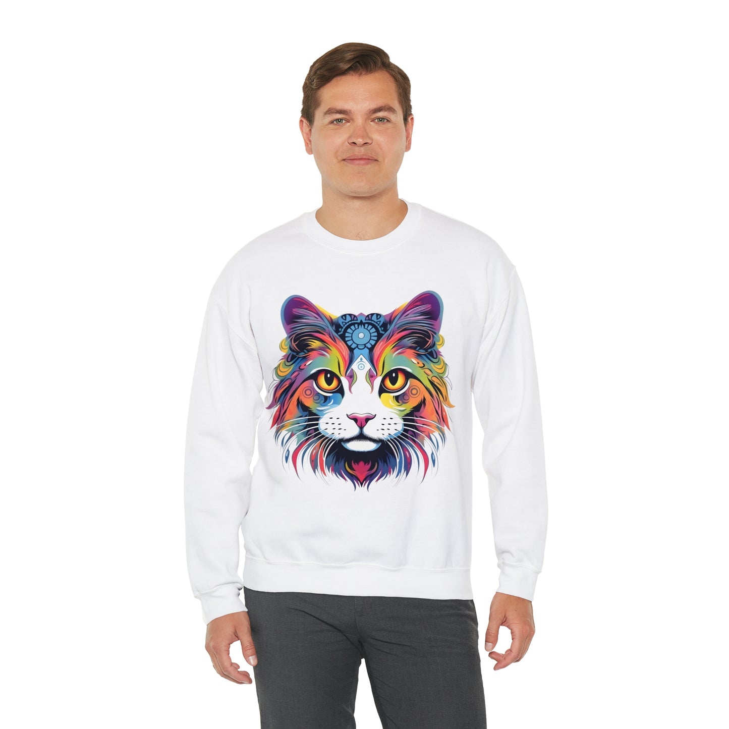 Vintage Cat Lover Sweater Animal Lover Gift Cat Mom Gift Cat Lover Gift Cat Mom Sweatshirt Retro Cat Sweatshirt Cat Crewneck Sweatshirt
