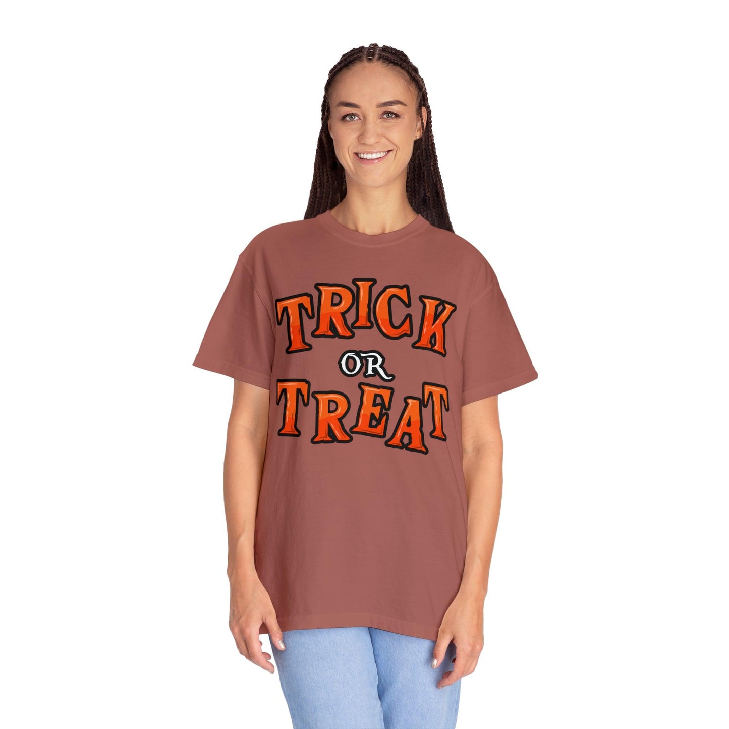 Trick or Treat Shirt Halloween Party Outfit Vintage Shirt Halloween Shirt Cute Spooky Shirt, Halloween Gift Halloween T-shirtRetro Halloween Tshirt - Giftsmojo