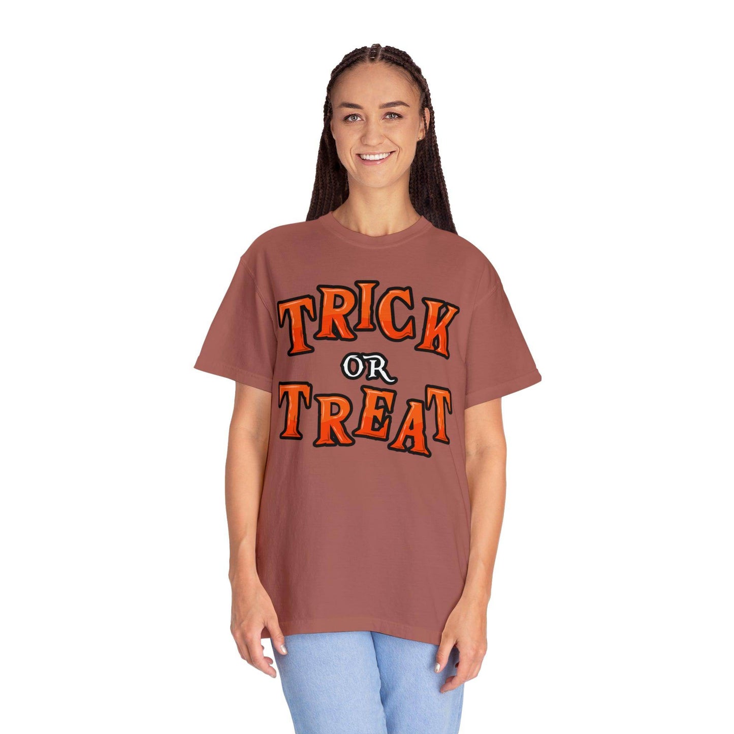 Trick or Treat Shirt Halloween Party Outfit Vintage Shirt Halloween Shirt Cute Spooky Shirt, Halloween Gift Halloween T-shirtRetro Halloween Tshirt - Giftsmojo