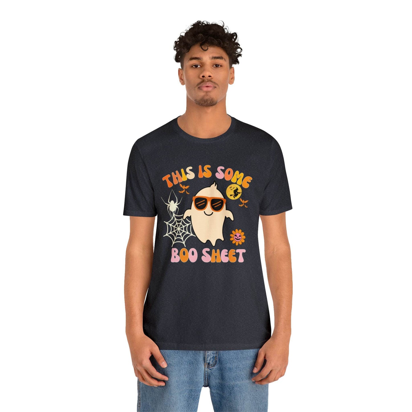 This Is Some Boo Sheet Funny Halloween Shirt Funny Halloween Costume Spooky Season Tee Funny Gift Shirt for Birthday Christmas Anniversary - Giftsmojo