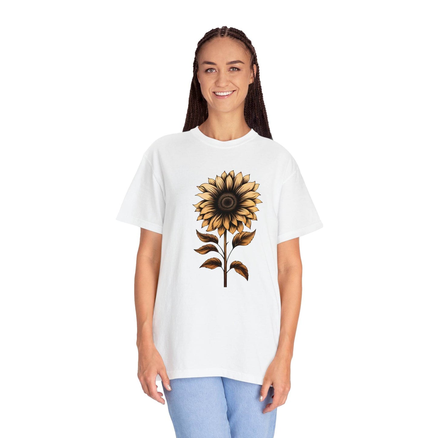 Vintage Sunflower Shirt Flower Shirt Aesthetic, Floral Graphic Tee Floral Shirt Flower T-shirt, Vintage Wild Flower Shirt Vintage Flower Shirt, - Giftsmojo