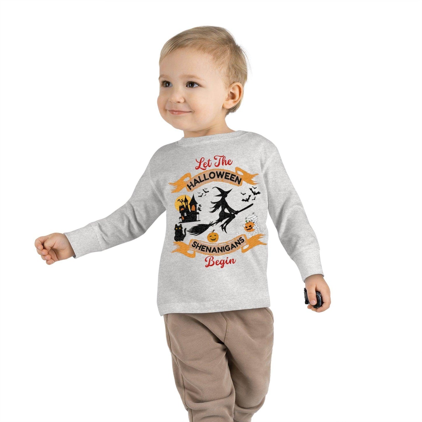 Let the Halloween Shenanigan Begin Kids Shirt Kids Halloween Costume Kids Trick or Treat Outfit for Halloween - Giftsmojo