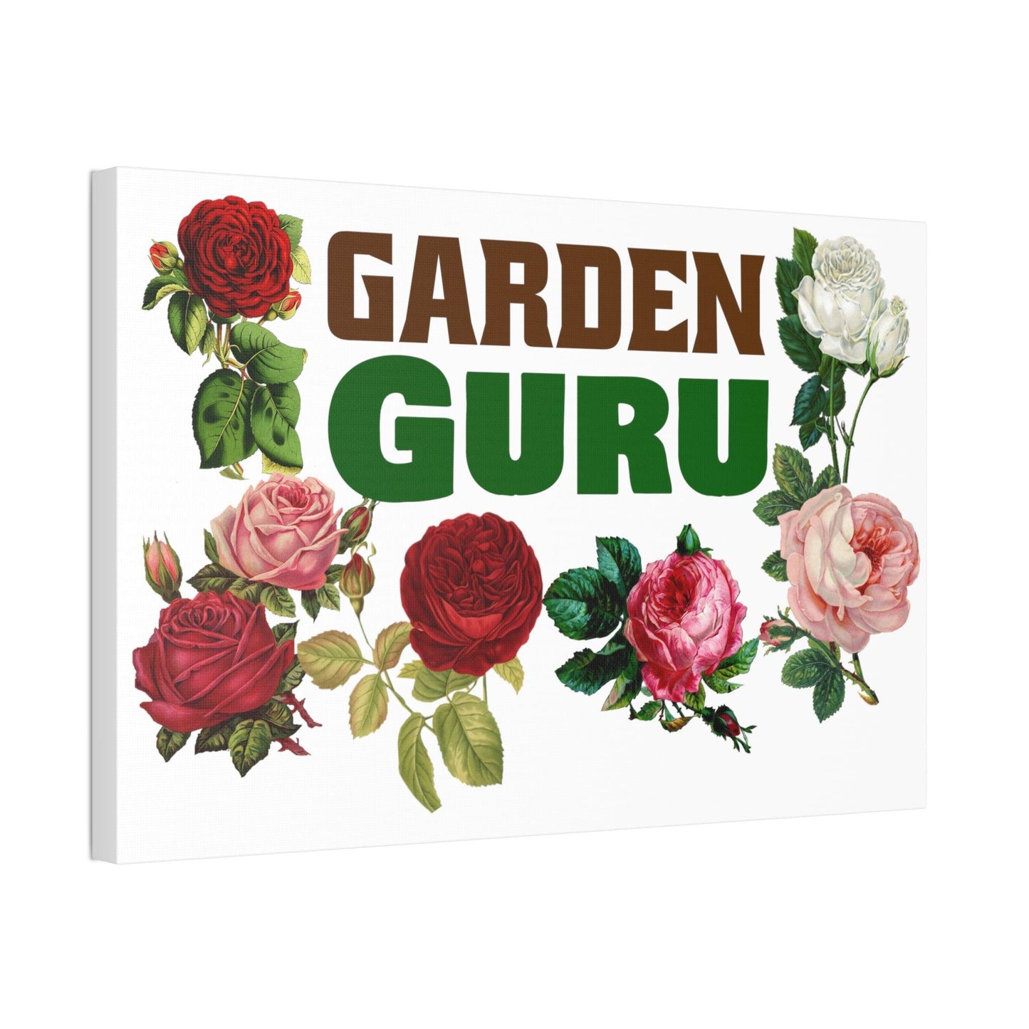 Garden Guru Garden Guru wall art - gift for garden lovers - plant lover gift nature lovers flower wall art