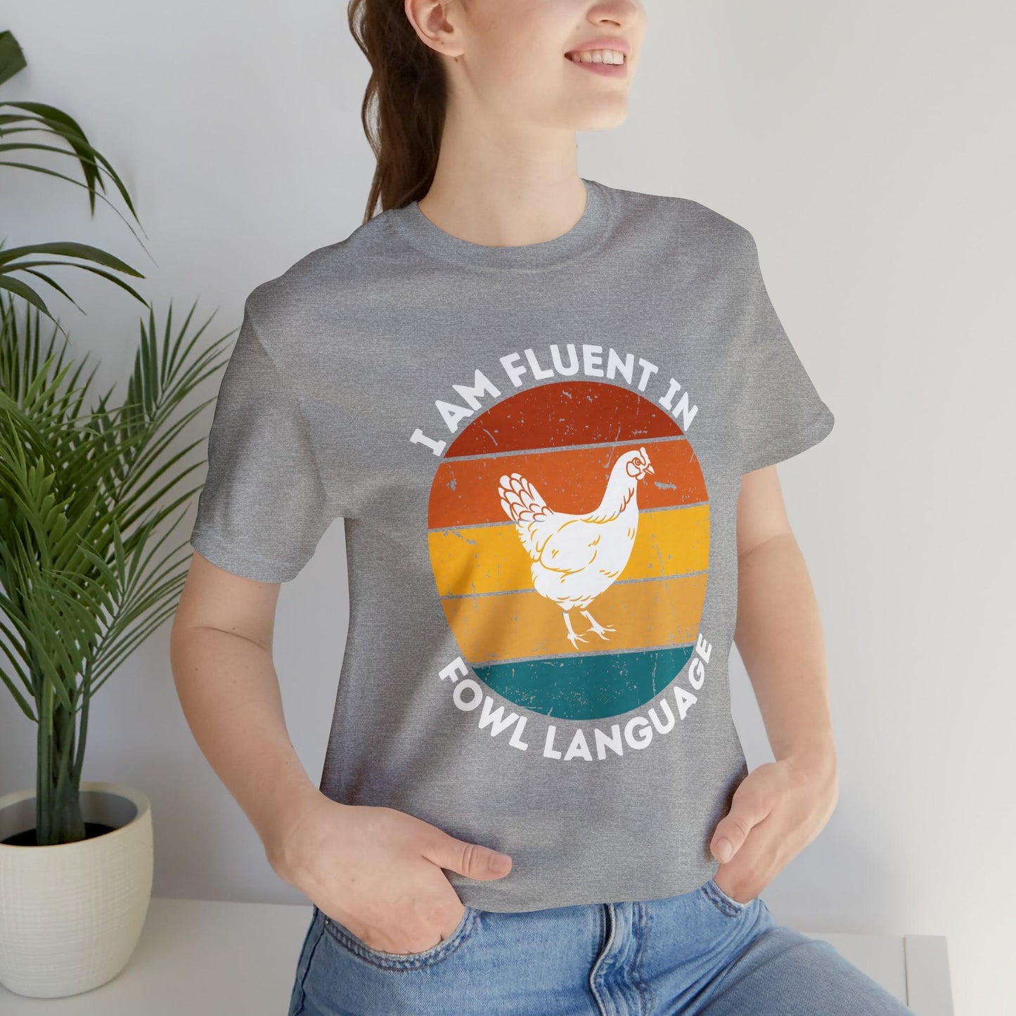 Funny Chicken Owner Gift, Farming Shirt for Farm Lover Shirt, Gift For Chicken Lover gift, Farmer Gift Shirt Chicken Tee Fowl Language shirt - Giftsmojo