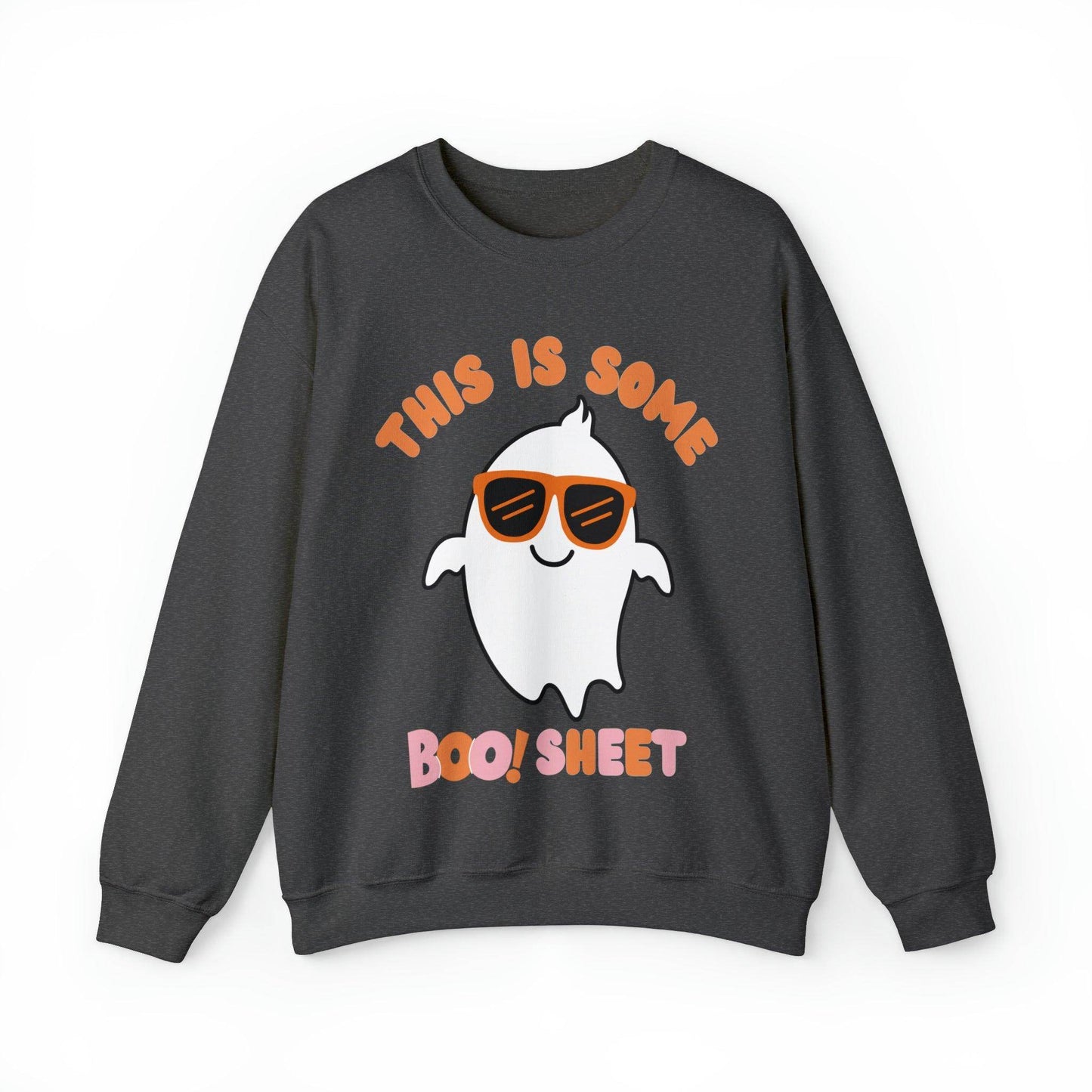 This Is Some Boo Sheet Ghost Sweatshirt Cute Ghost Sweatshirt Boo Ghost Sweatshirt Gift Shirt Funny Halloween Shirt Spooky Season Shirt - Giftsmojo