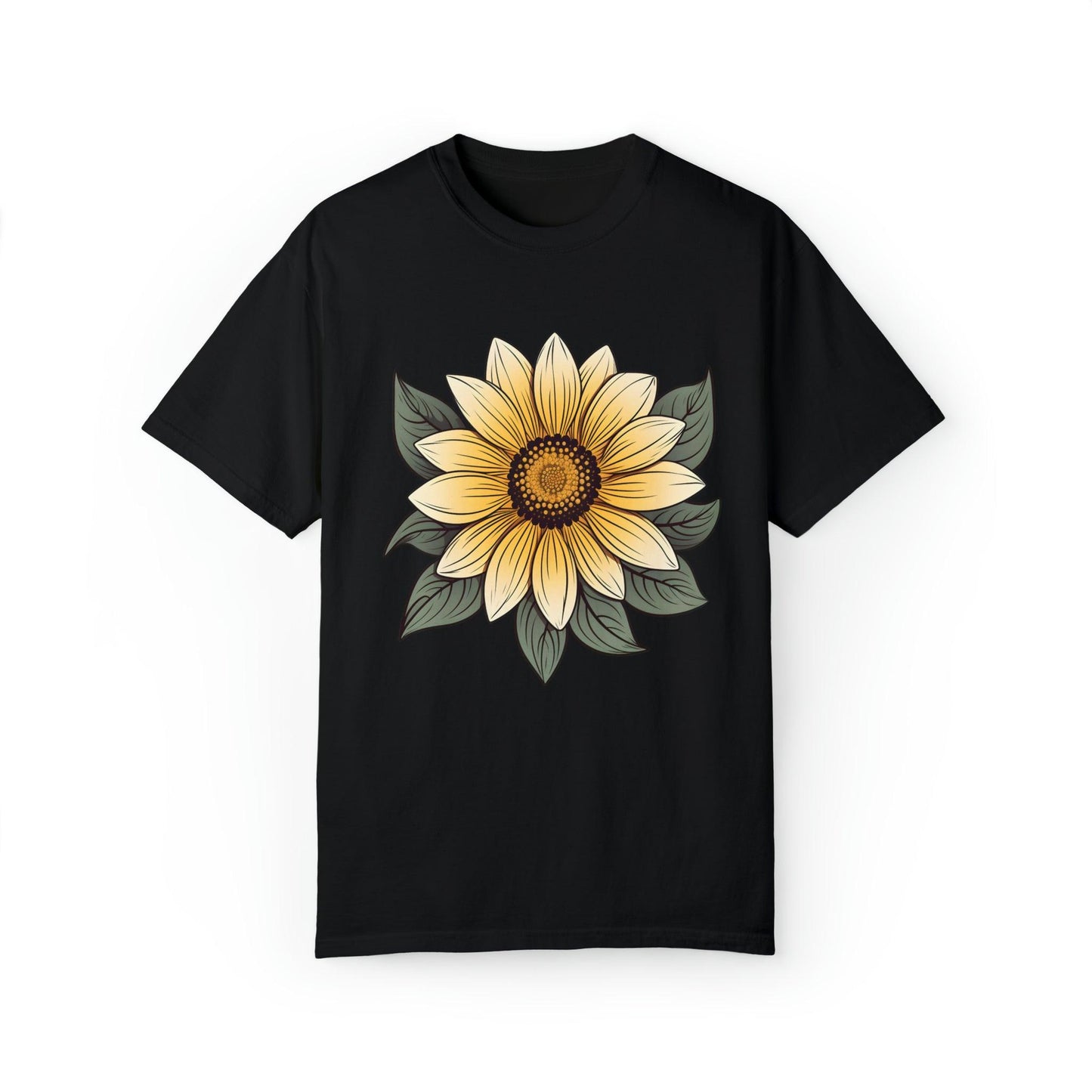 Sunflower Shirt Flower Shirt Aesthetic, Floral Graphic Tee Floral Shirt Flower T-shirt, Wild Flower Shirt Gift For Her Wildflower T-shirt - Giftsmojo