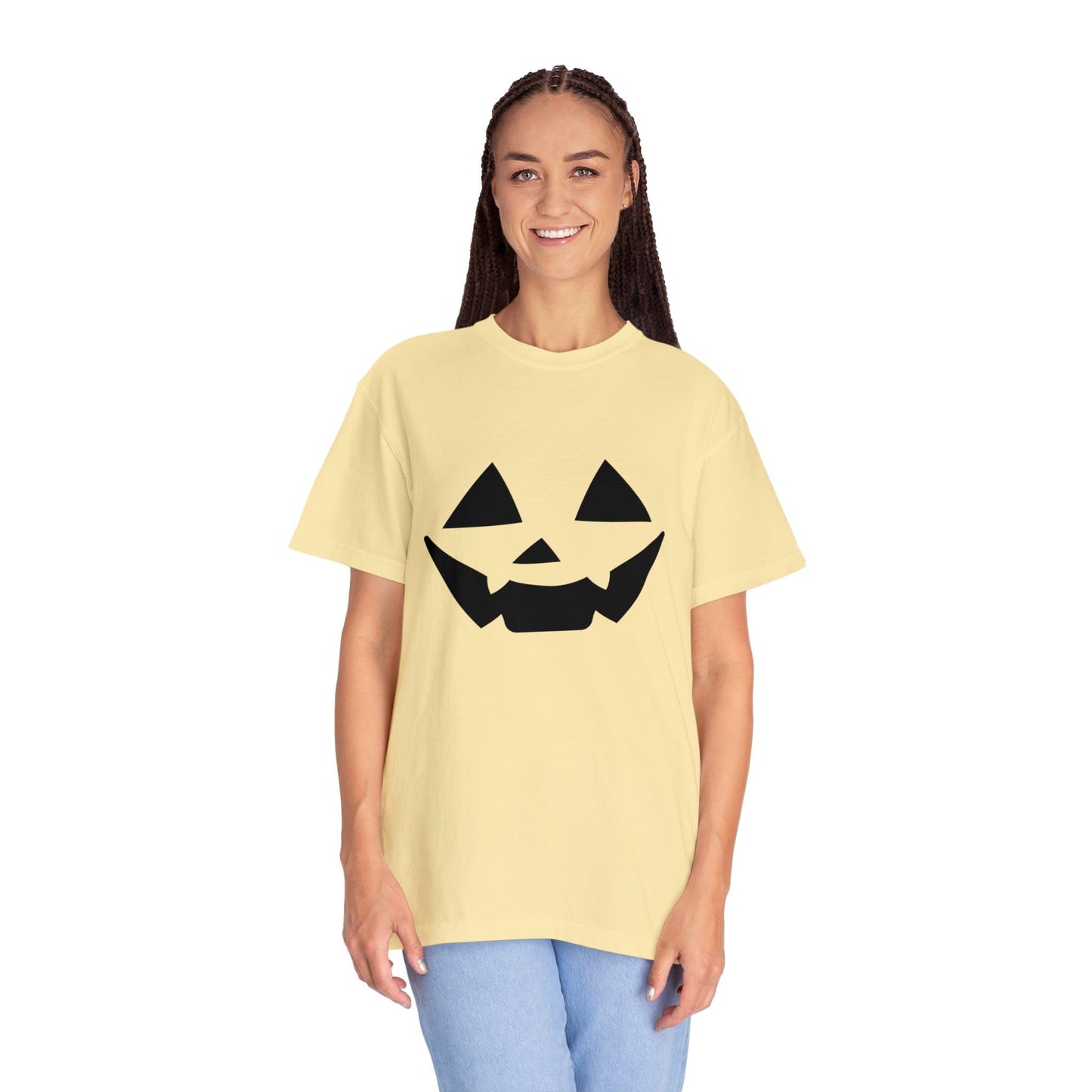 Pumpkin Face Halloween Shirt Retro Halloween Tshirt, Vintage Shirt Halloween Shirt Pumpkin Face Halloween Costume Comfort Colors