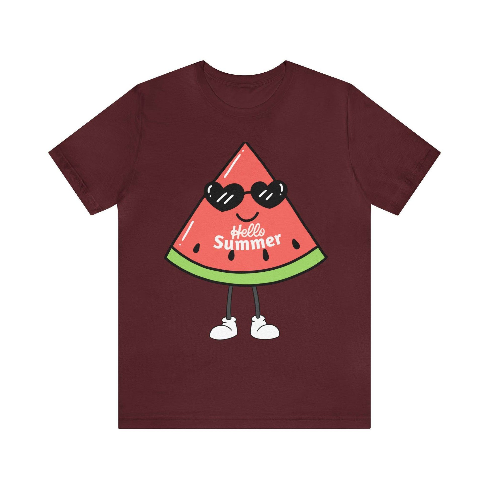 Funny Hello Summer Shirt, Water Mellon shirt, Summer shirts for women and men - Giftsmojo