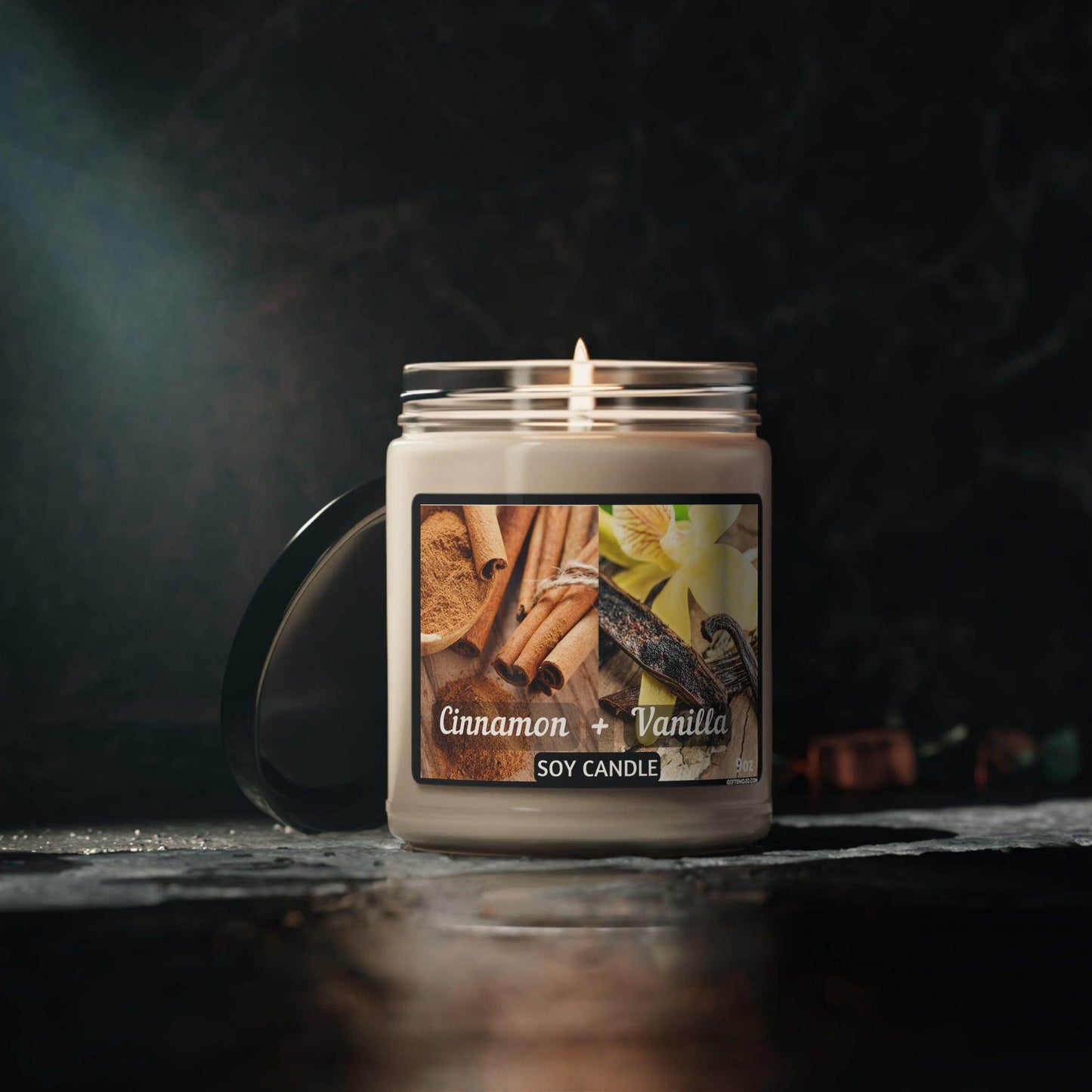 Scented Soy Candle, White Sage Lavender, Cinnamon Vanilla, Apple Harvest, Clean Cotton, Sea Salt Orchid, 9oz, - Giftsmojo