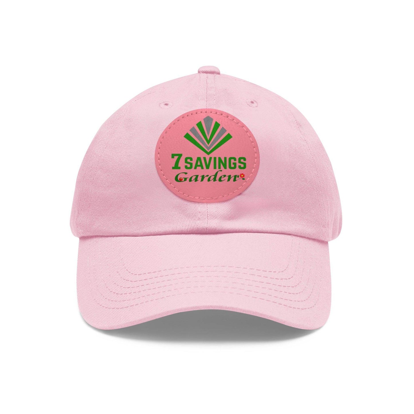 7savings Dad Hat with Leather Patch (Round) Plant lover hat - Giftsmojo