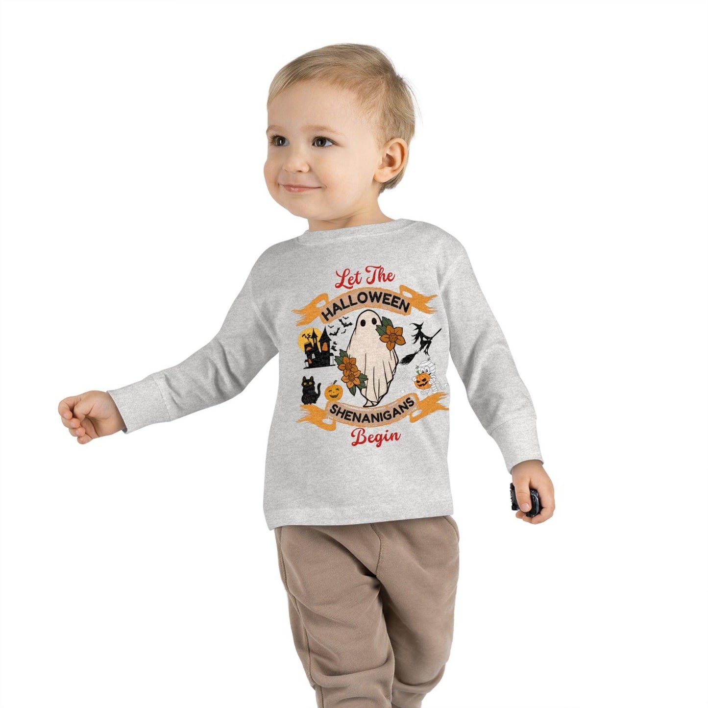 Kids Let the Halloween Shenanigan Begin Shirt Kids Halloween Costume Kids Trick or Treat Outfit for Halloween - Giftsmojo