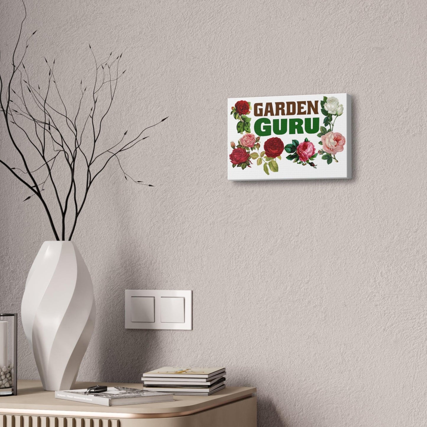 Garden Guru Garden Guru wall art - gift for garden lovers - plant lover gift nature lovers flower wall art