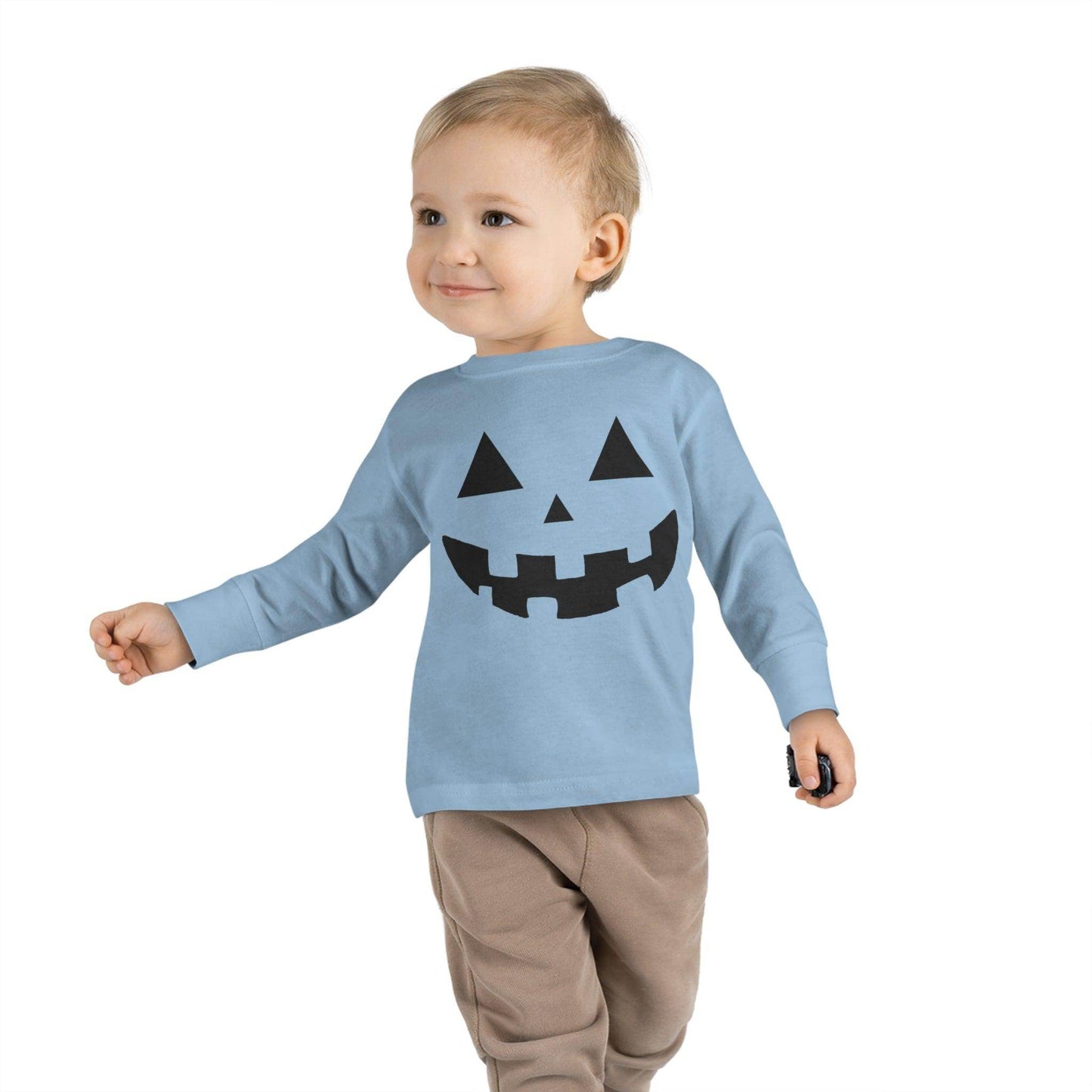 Kids Trick or Treat Outfit for Halloween Kids Scary Faces Halloween Pumpkin Face Shirt Kids Jack O Lantern Shirt Kids Halloween Shirt Kids Long Sleeve - Giftsmojo