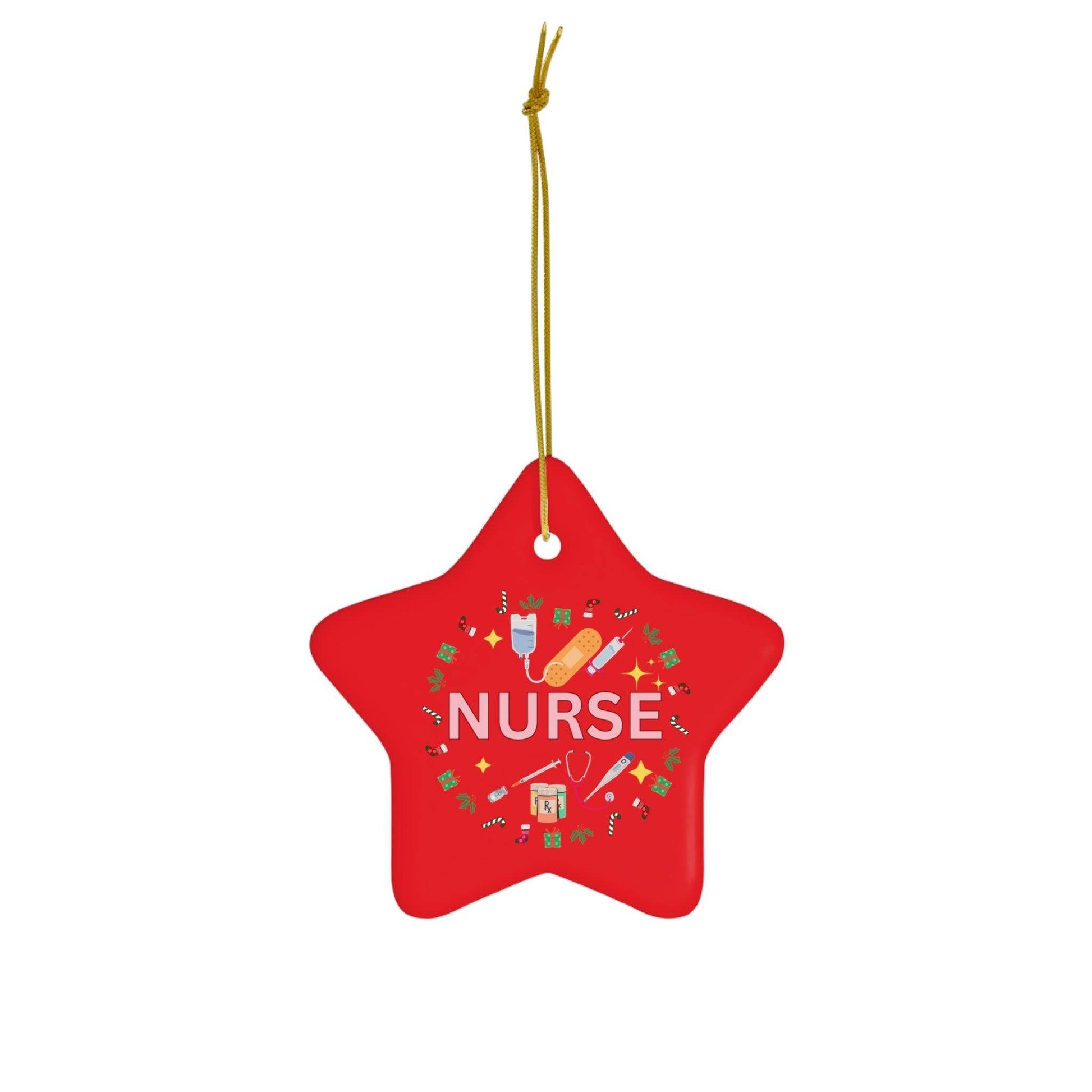 Nurse Christmas Ornament Nurse Ornament Nurse Christmas Tree Ornament Nurse Care Ornament Nurses Ornament Occupation Job - Giftsmojo