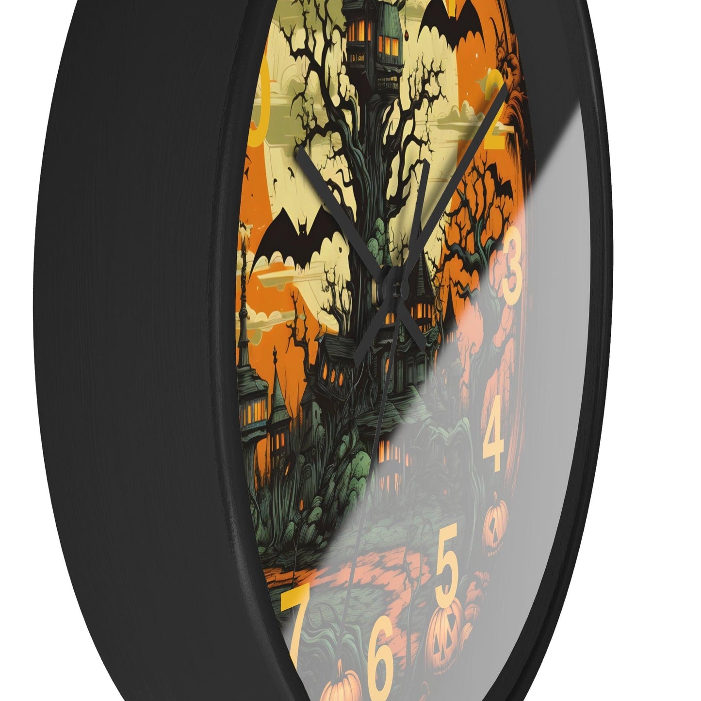 Halloween decor Halloween Ghost Wall Clock Halloween Wall Clocks Halloween Clock Fall Clock Halloween Decor