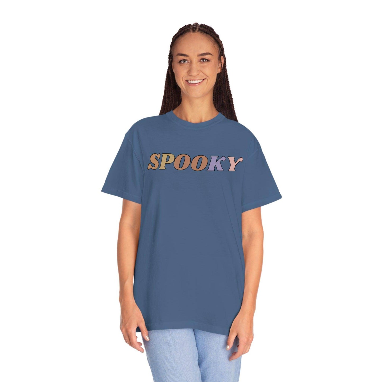 Retro Halloween Tshirt, Spooky Vibes Shirt, Vintage Shirt Halloween Shirt - Fall shirt - Giftsmojo