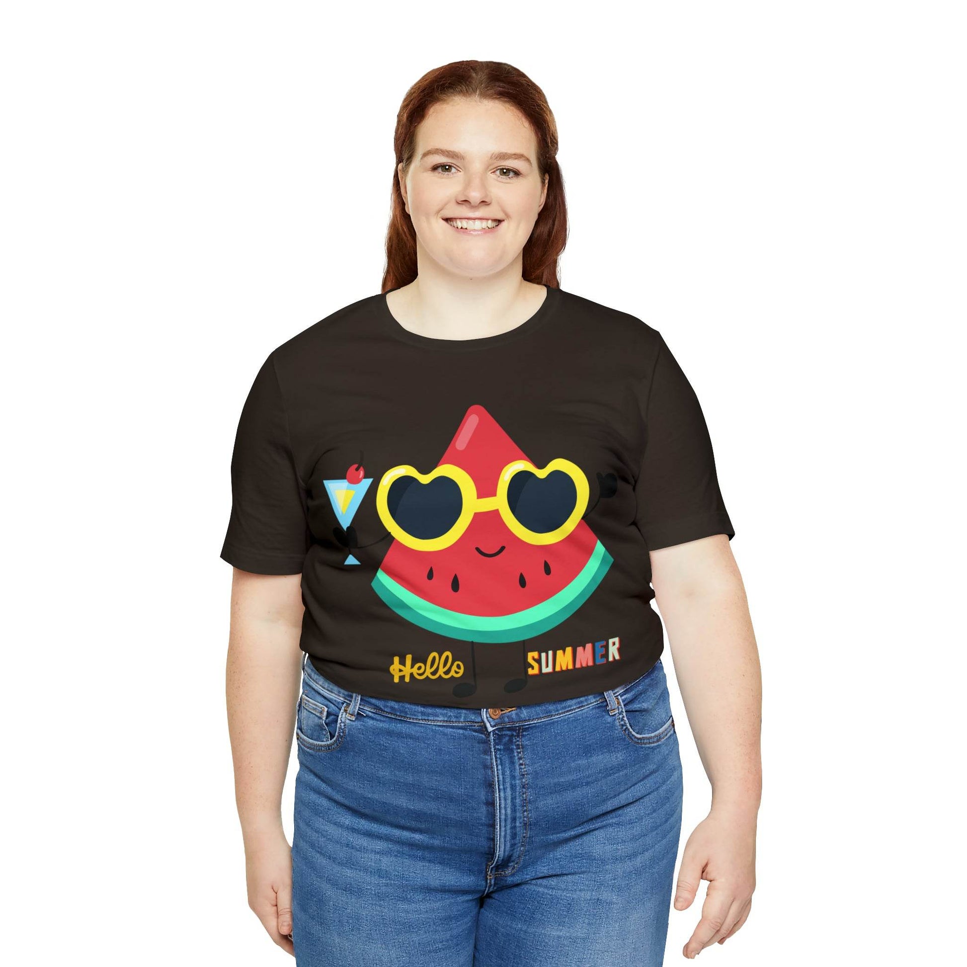 Funny Hello Summer Shirt, Water Mellon shirt, Summer shirts for women and men - Giftsmojo
