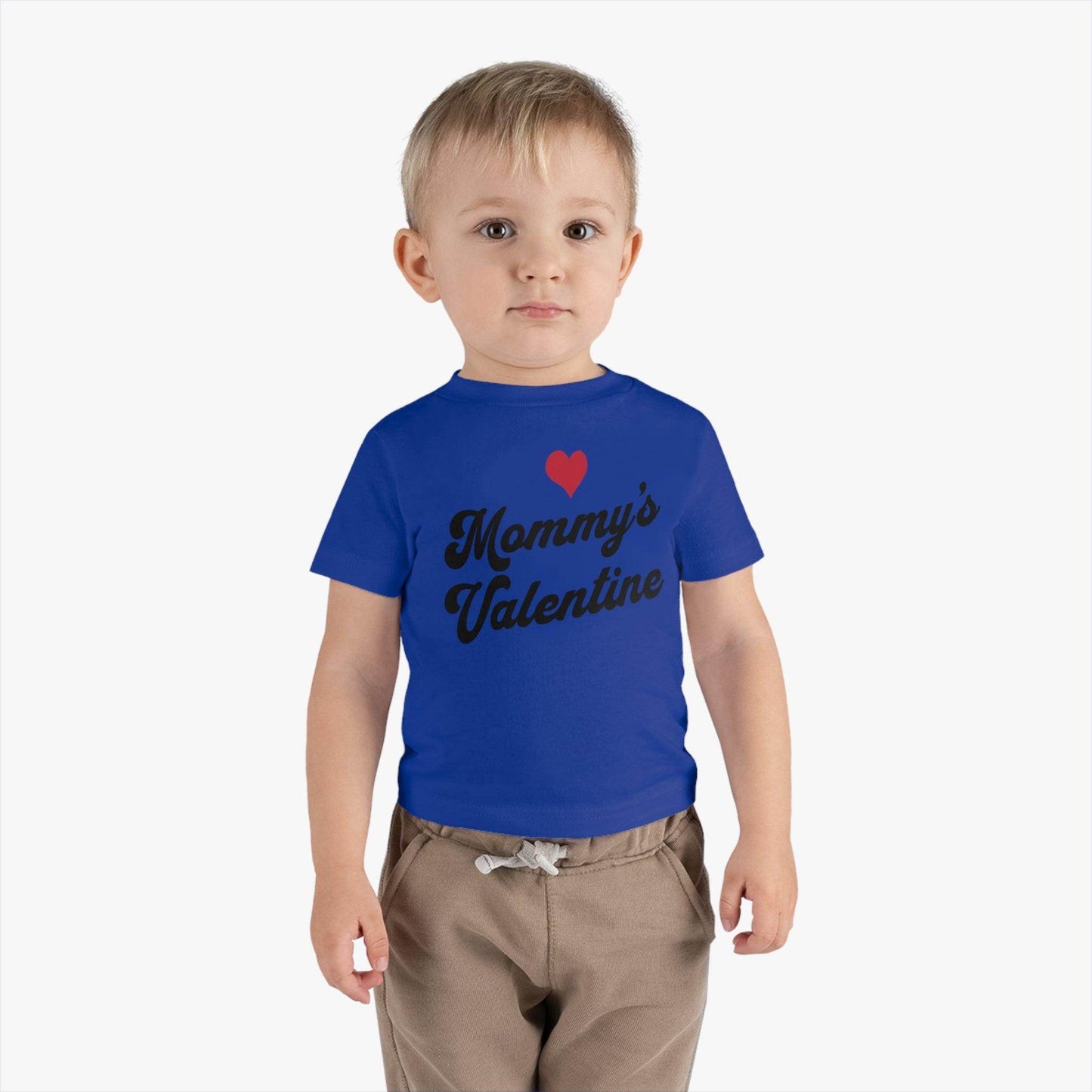 Mommy's Valentine - Kids Valentine day shirt - Giftsmojo